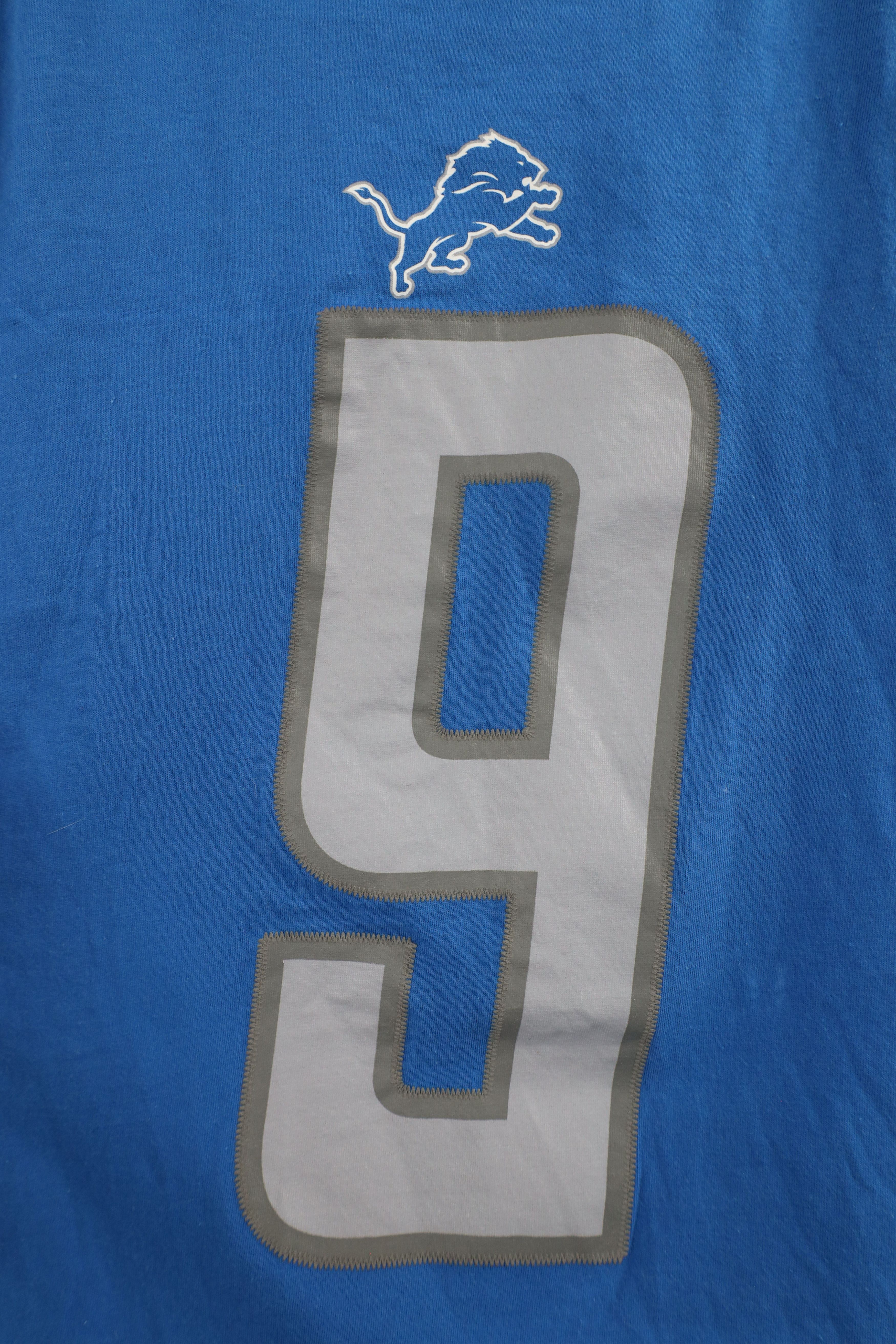 Nike × Vintage Nike Matt Stafford Detroit Lions Football Jersey T-Shirt #9 Size US M / EU 48-50 / 2 - 6 Thumbnail