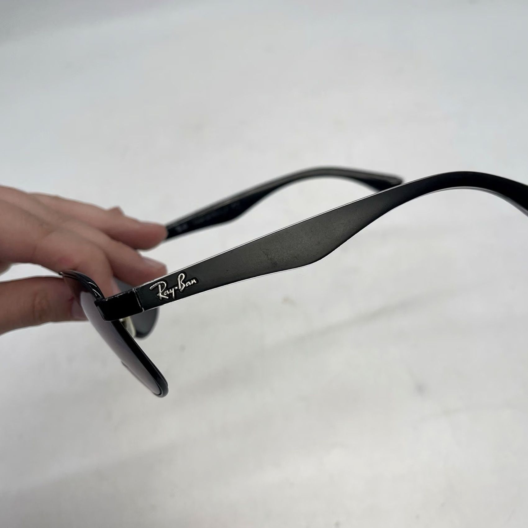 Vintage Ray-Ban Sunglasses Men Black 57-17-140 UV400 RB3533 FRAMES ONLY Excellent Condition Size ONE SIZE - 2 Thumbnail