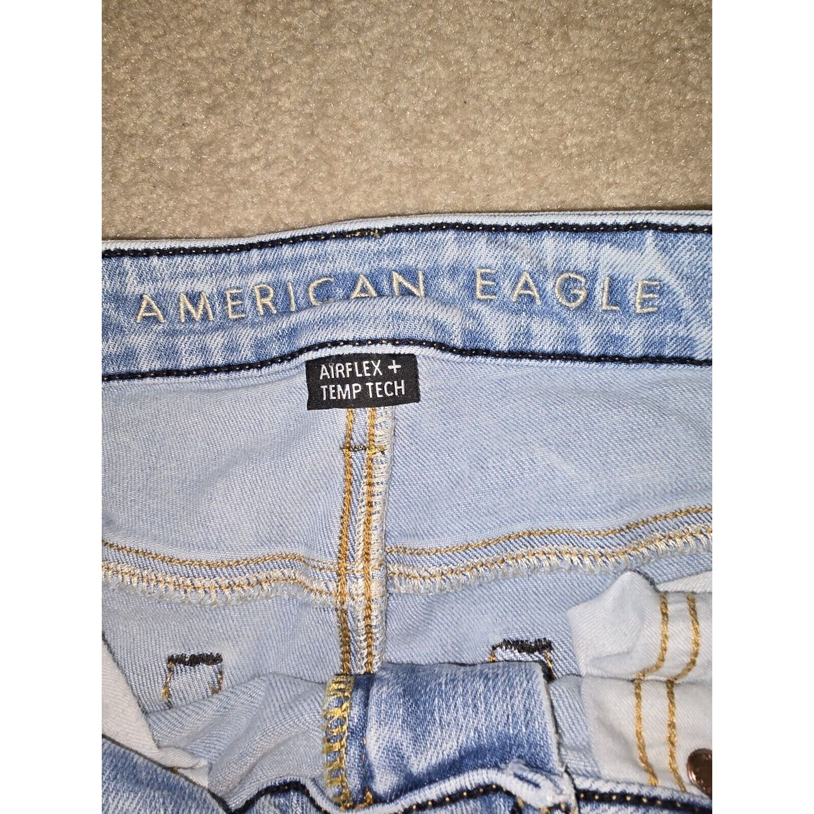 American Eagle Outfitters American Eagle Jeans Men 30X34 Athletic Skinny AirFlex Temp Size US 30 / EU 46 - 7 Thumbnail