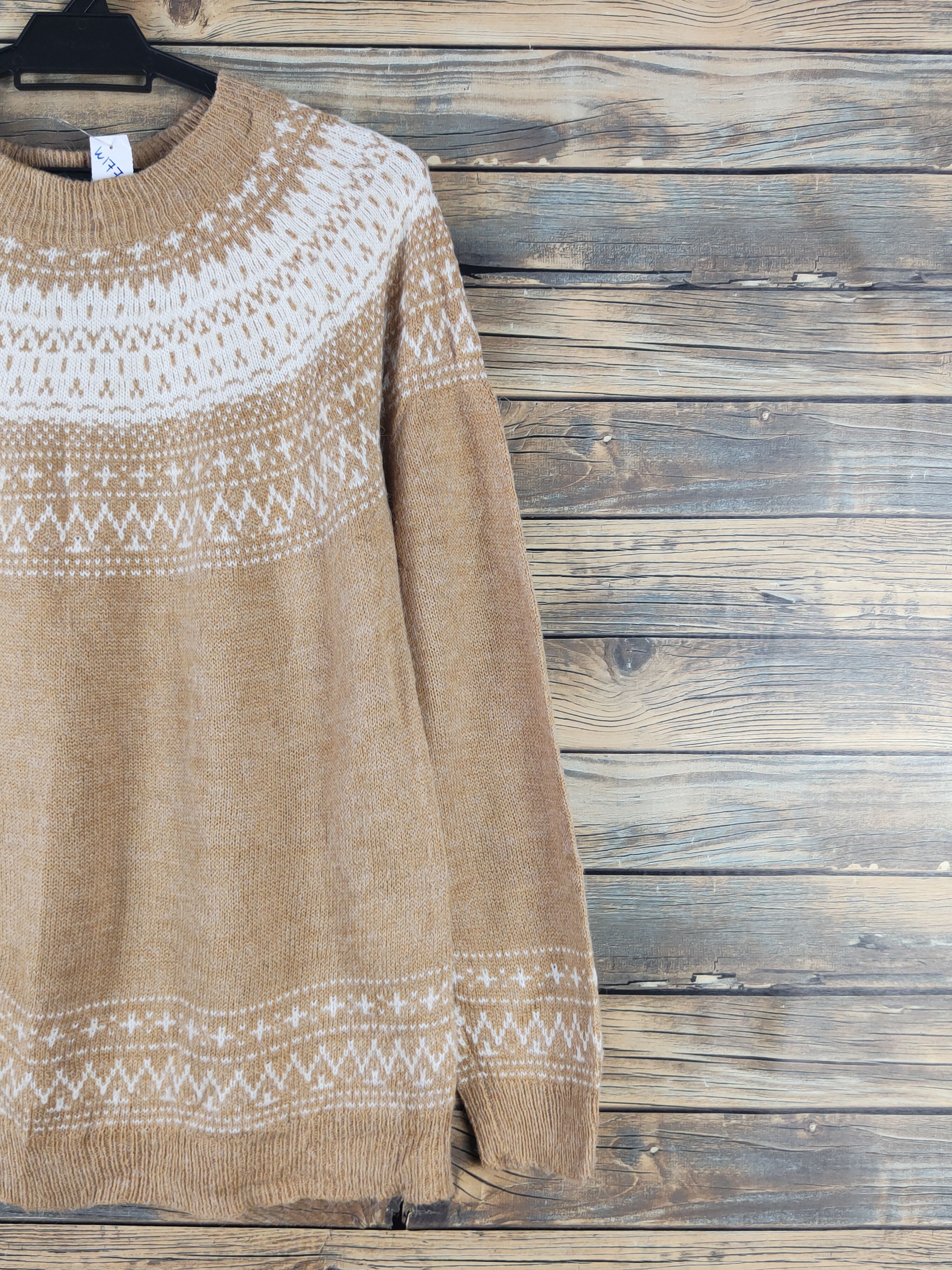 Homespun Knitwear × Japanese Brand × Vintage Bi Abbey Brown Knitwear Sweatshirts #W1776 Size M / US 6-8 / IT 42-44 - 5 Thumbnail