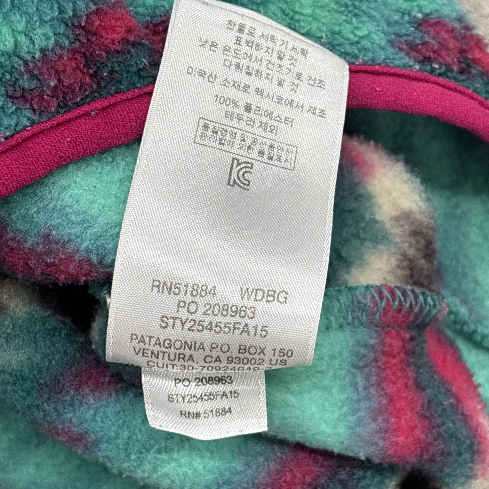 Patagonia Patagonia Sweater Womens Small Synchilla Beryl Green Size S / US 4 / IT 40 - 6 Thumbnail