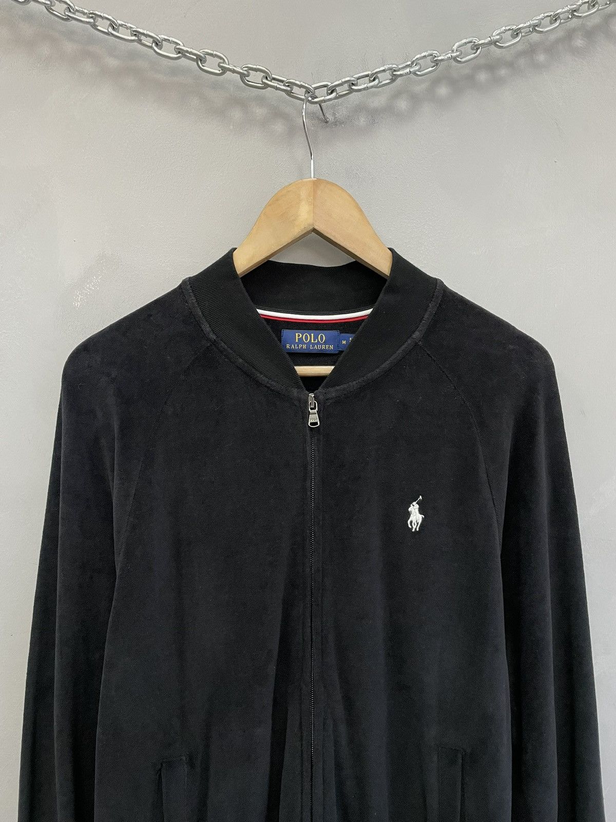 Polo Ralph Lauren Polo Ralph Lauren classic velour bomber zip y2k Size US M / EU 48-50 / 2 - 2 Thumbnail