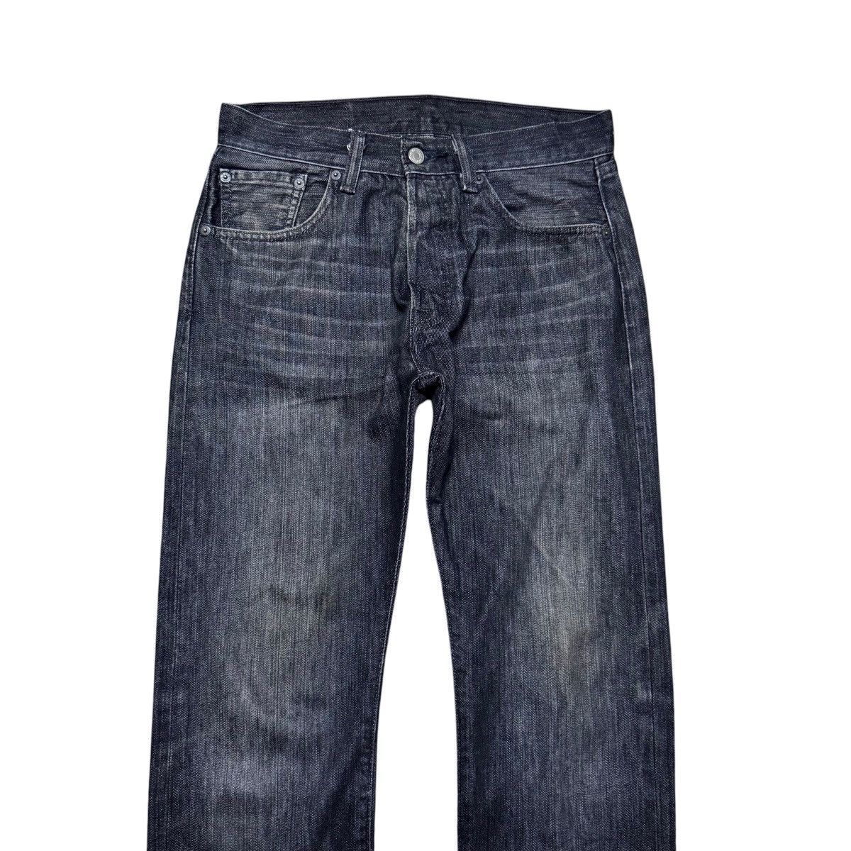 Levi's Levis 501 Black Denim Jeans Size US 30 / EU 46 - 3 Thumbnail