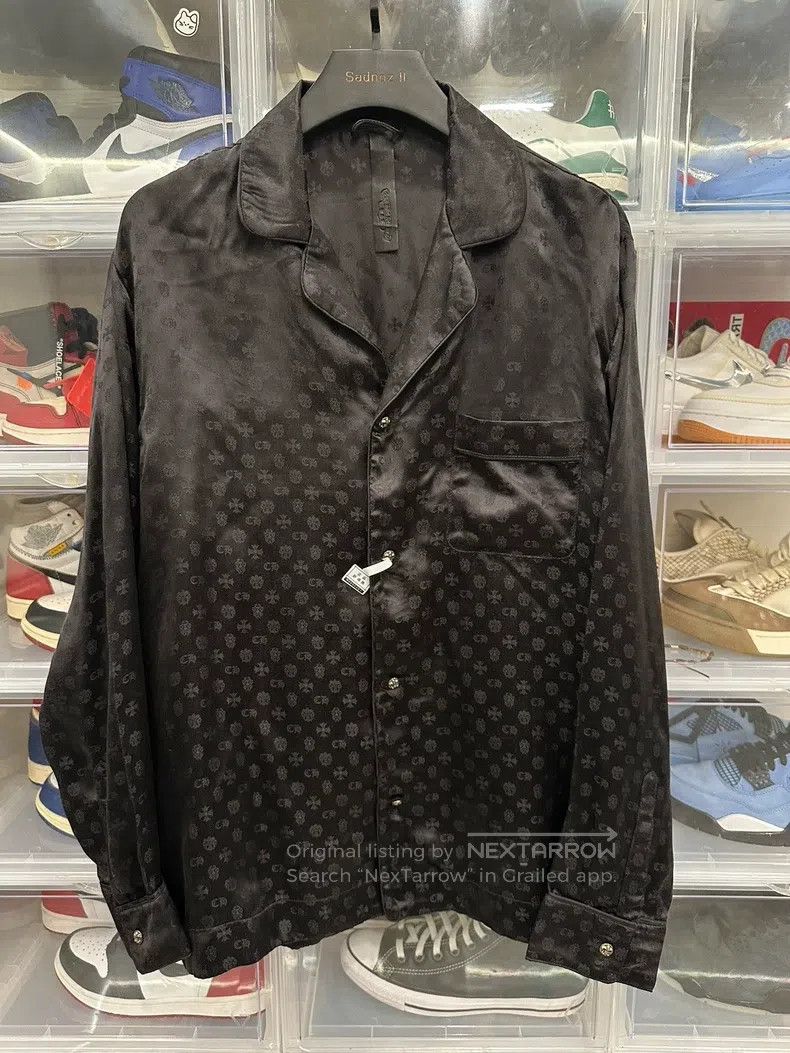 Chrome Hearts CHROME HEARTS Size XL Black multi-element dark striped paja Size US XL / EU 56 / 4 - 1 Thumbnail