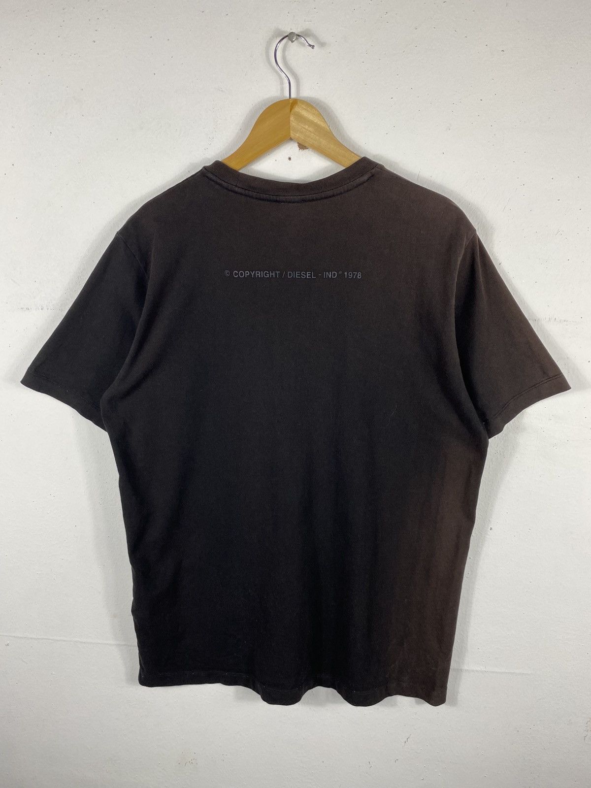 Diesel Sun Faded Diesel Patches T-Shirt Size US L / EU 52-54 / 3 - 12 Thumbnail