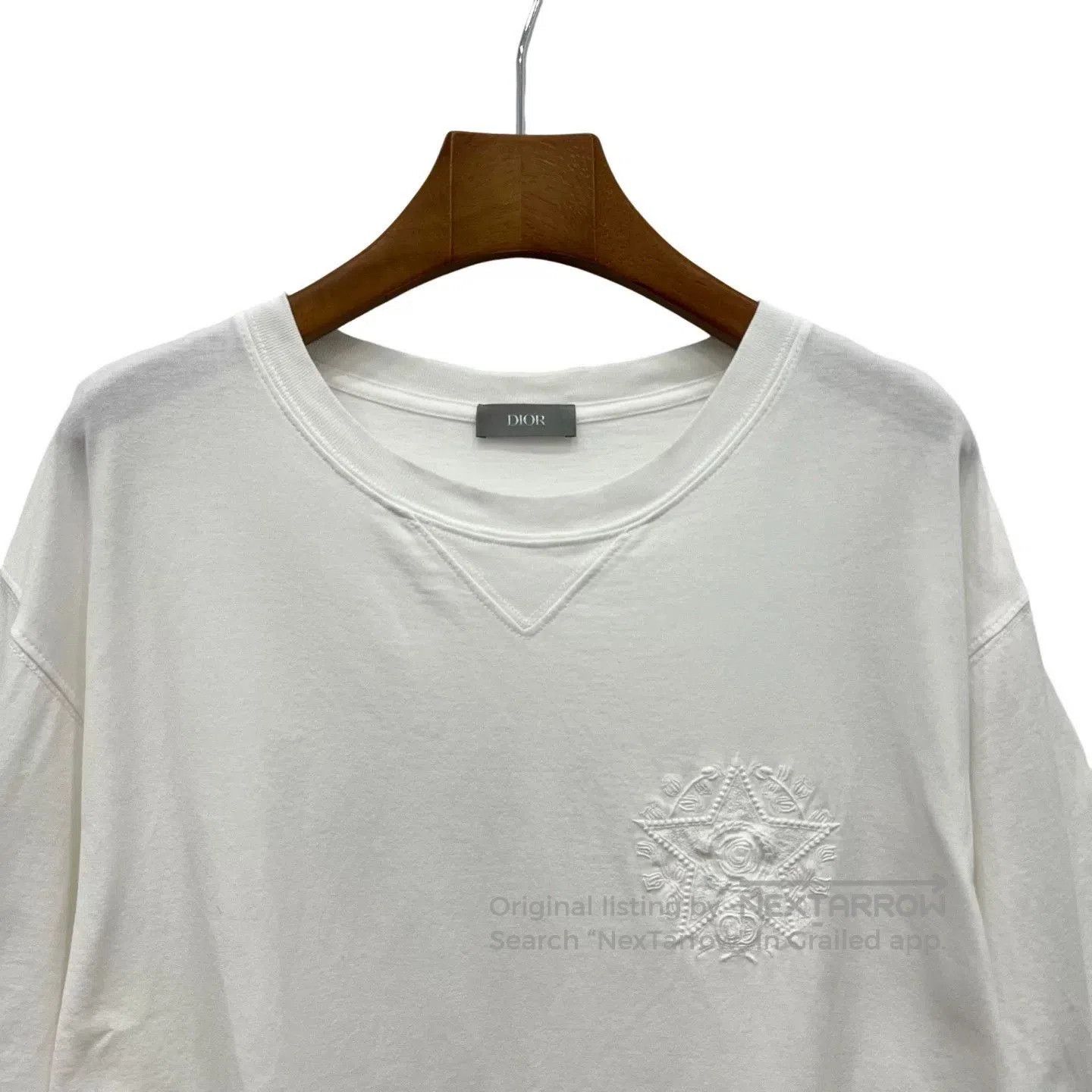 Dior Dior White Pentagram Short Sleeve XL. Size US XL / EU 56 / 4 - 3 Thumbnail