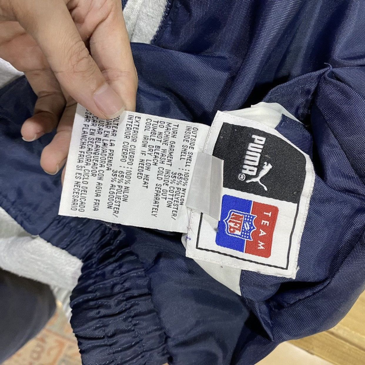 NFL × Puma × Vintage Vintage Puma NFL Dallas Cowboys Reversible Jacket Hoodies Size US L / EU 52-54 / 3 - 13 Thumbnail