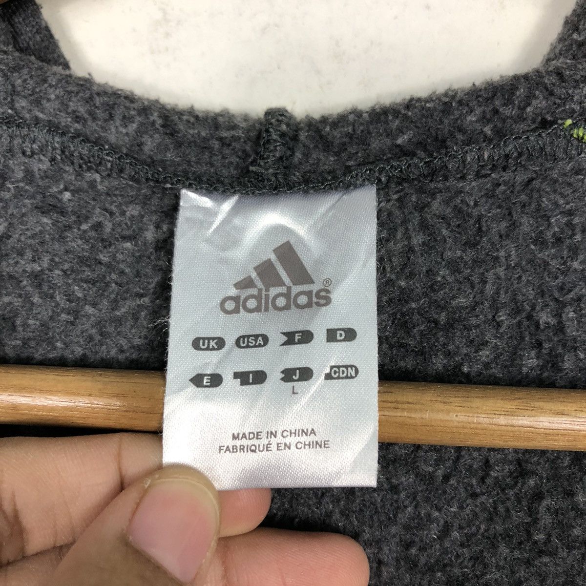 Adidas 📌Vintage Adidas Zipper Jacket Streetwear Jogging Wear Size US L / EU 52-54 / 3 - 20 Thumbnail