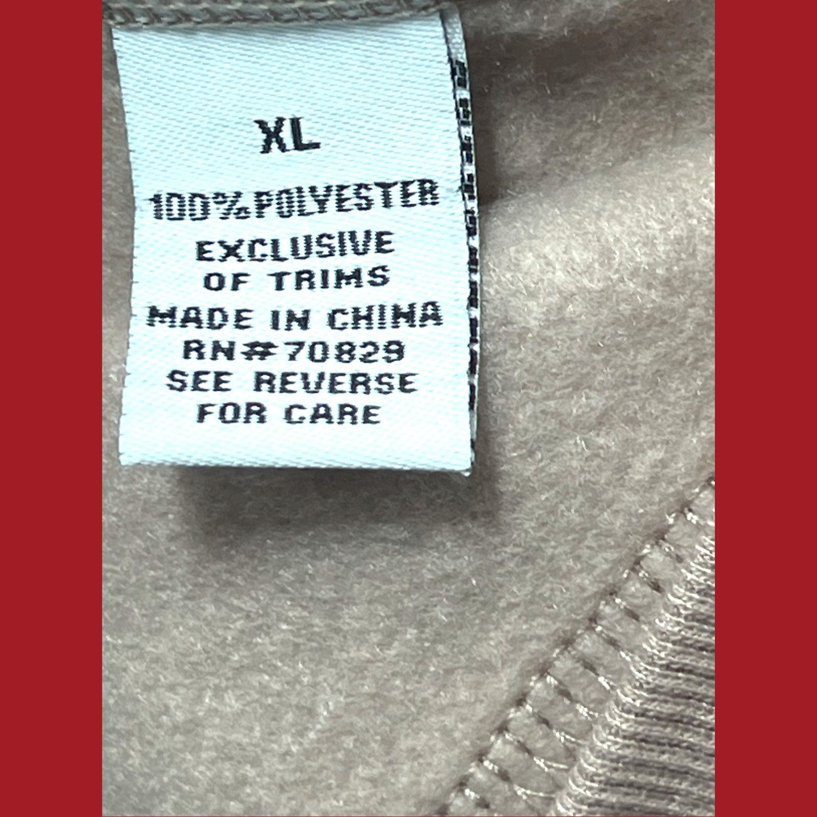 Other Rue 24 - Women's Long Sleeve Hooded Sweatshirt - Brown - Ext Size XL / US 12-14 / IT 48-50 - 8 Thumbnail