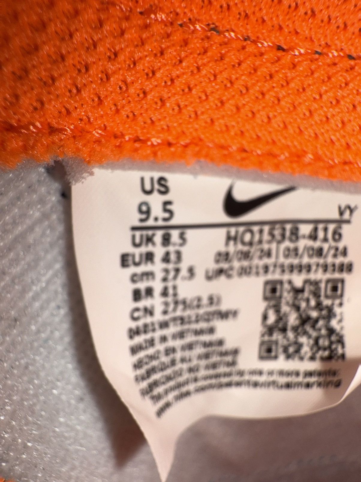 Nike Nike Dunk Low SE “Baltic Blue/Total Orange” NEW! box-no lid Size US 9.5 / EU 42-43 - 18 Thumbnail