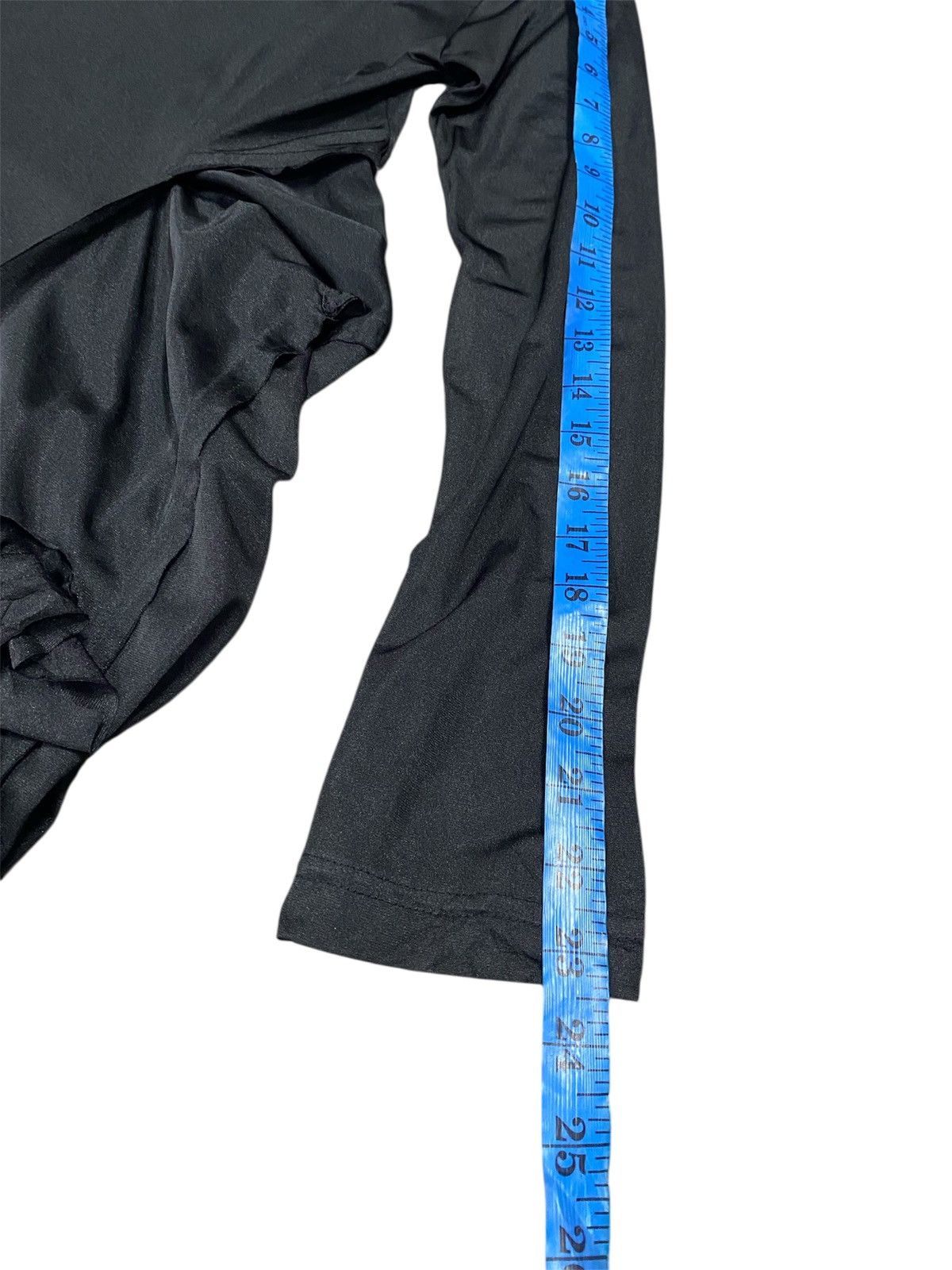 Comme des Garcons Vintage Comme Des Garçons long-sleeve ruffle-trim midi dress Size M / US 6-8 / IT 42-44 - 4 Thumbnail