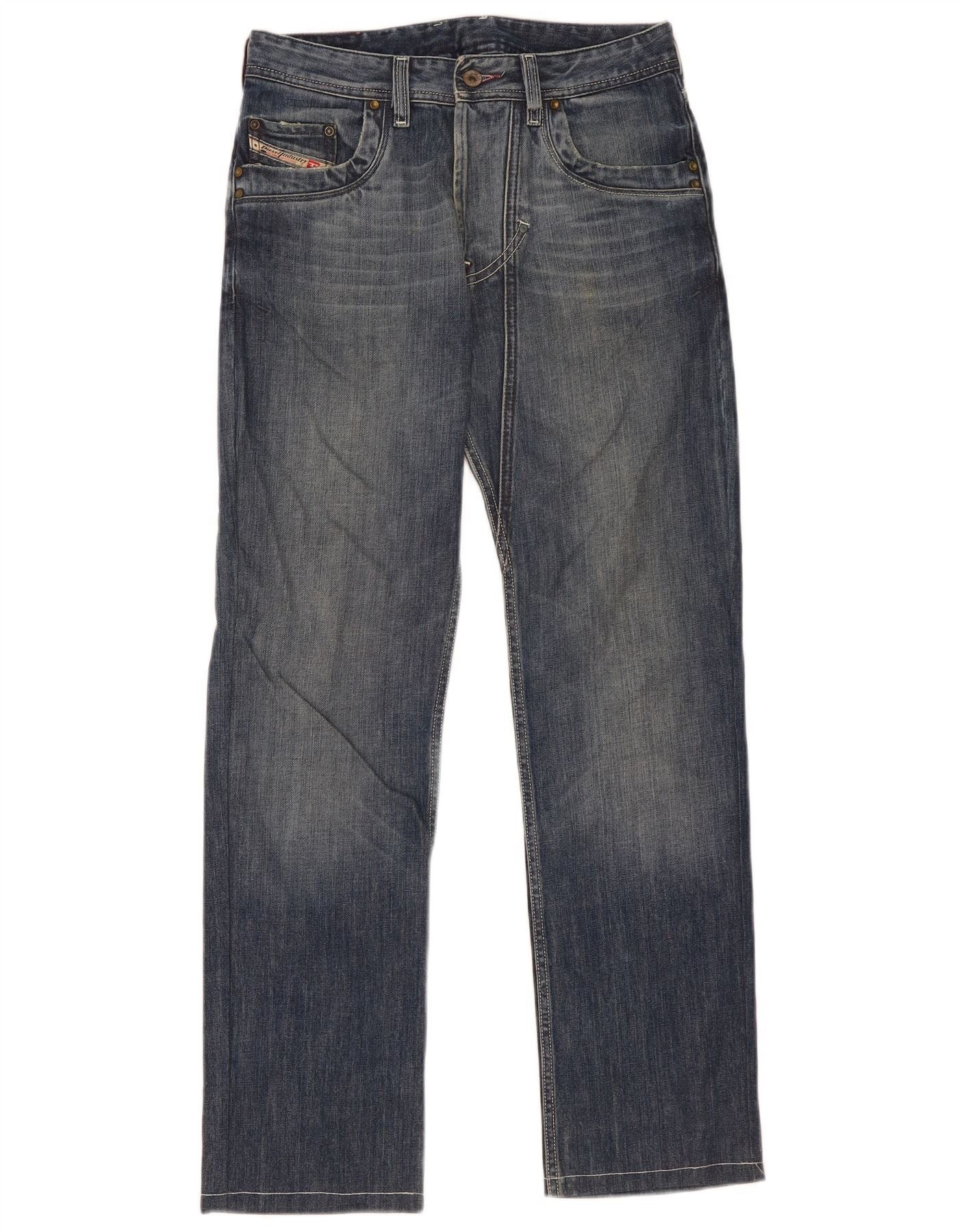 Diesel Mens Straight Jeans W29 L32 Blue Cotton | Grailed