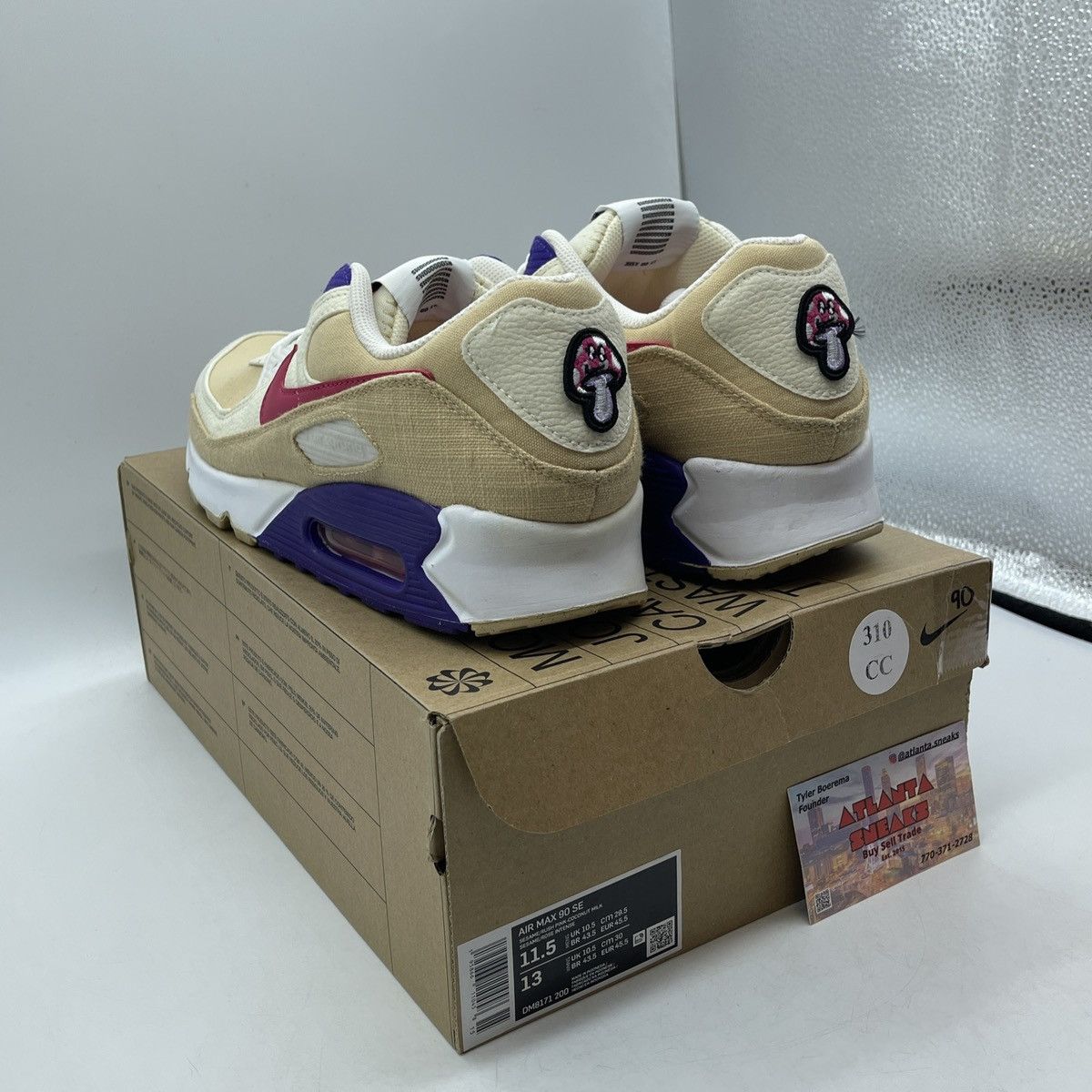 Nike Air max 90 air sprung Size US 11.5 / EU 44-45 - 4 Thumbnail
