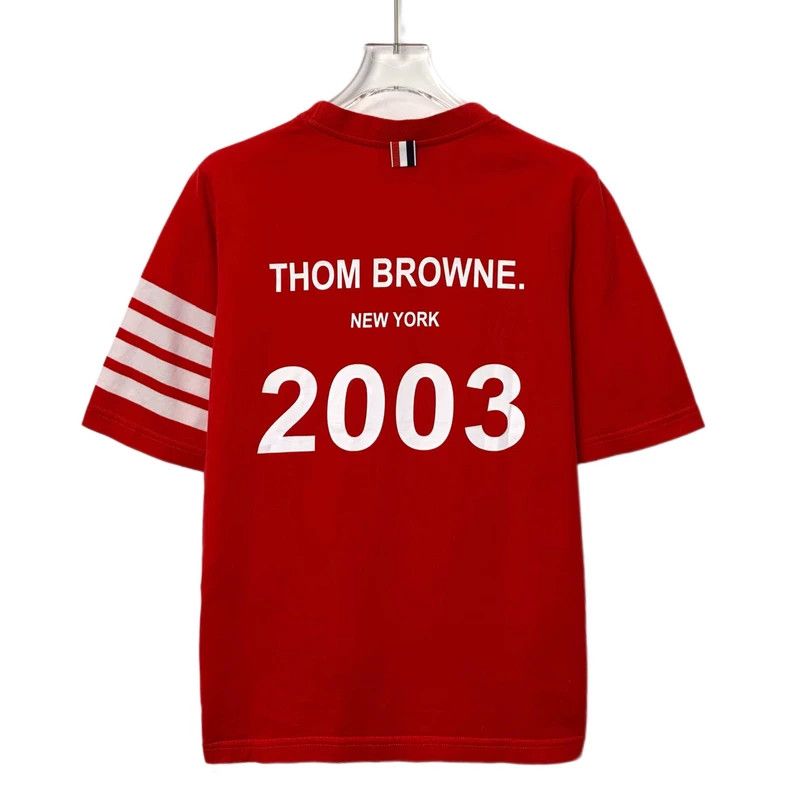 Thom Browne Thom Browne Cotton round neck short sleeves Size S / US 4 / IT 40 - 2 Thumbnail