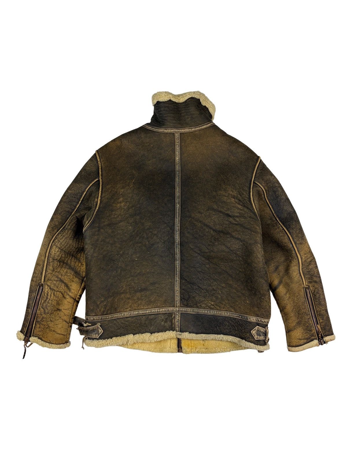 Diesel Diesel Shearling Jacket Vintage 1980 Sheepskin & Shearling Size US L / EU 52-54 / 3 - 4 Thumbnail