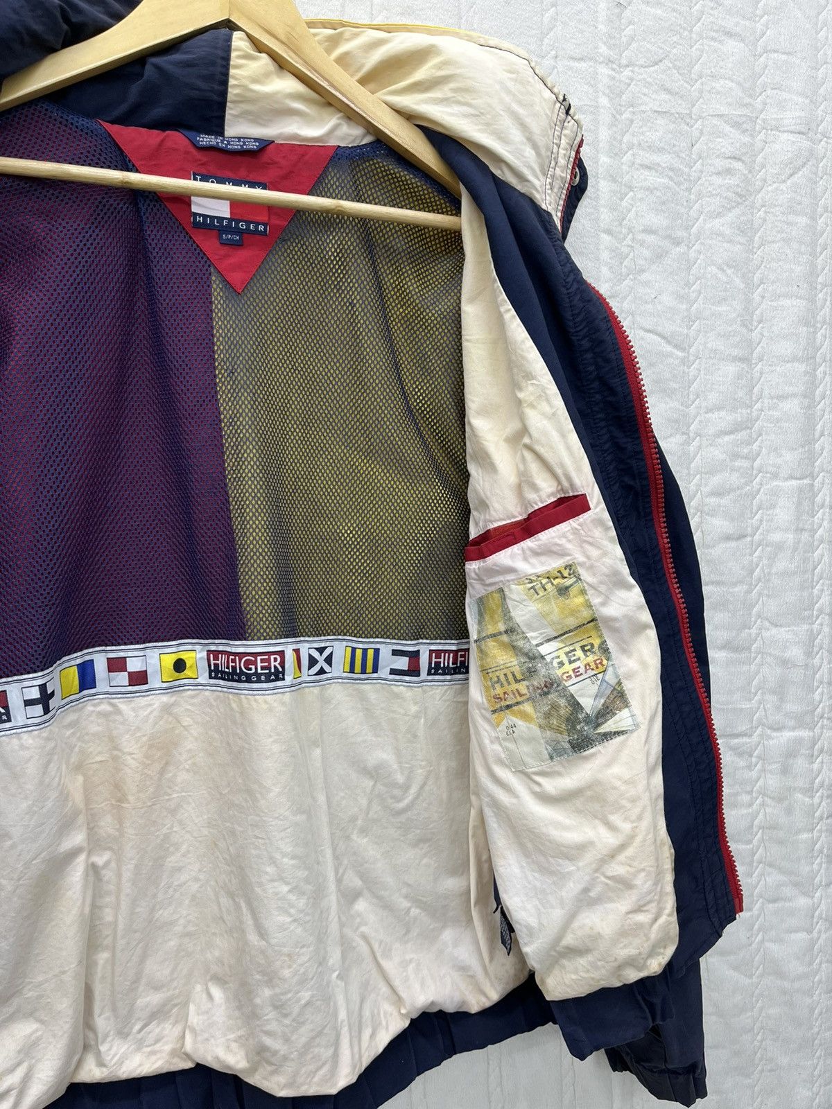 Japanese Brand × Tommy Hilfiger × Vintage ARCHIVE🔥VTG TOMMY HILFIGER SAILING GEAR CHORE JACKET Size US L / EU 52-54 / 3 - 9 Thumbnail
