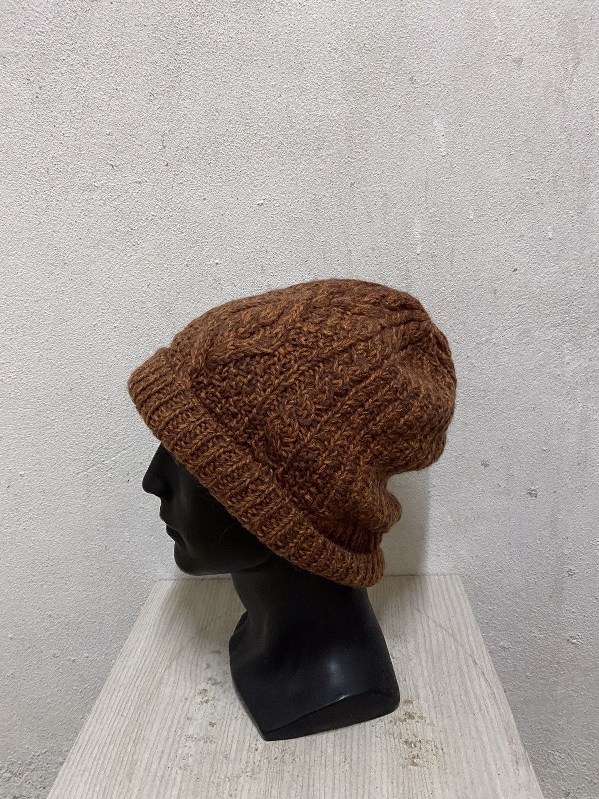 Japanese Brand × Kapital × Vintage Japanese Brand Rare Design Knit Beanie Hat Size ONE SIZE - 3 Thumbnail