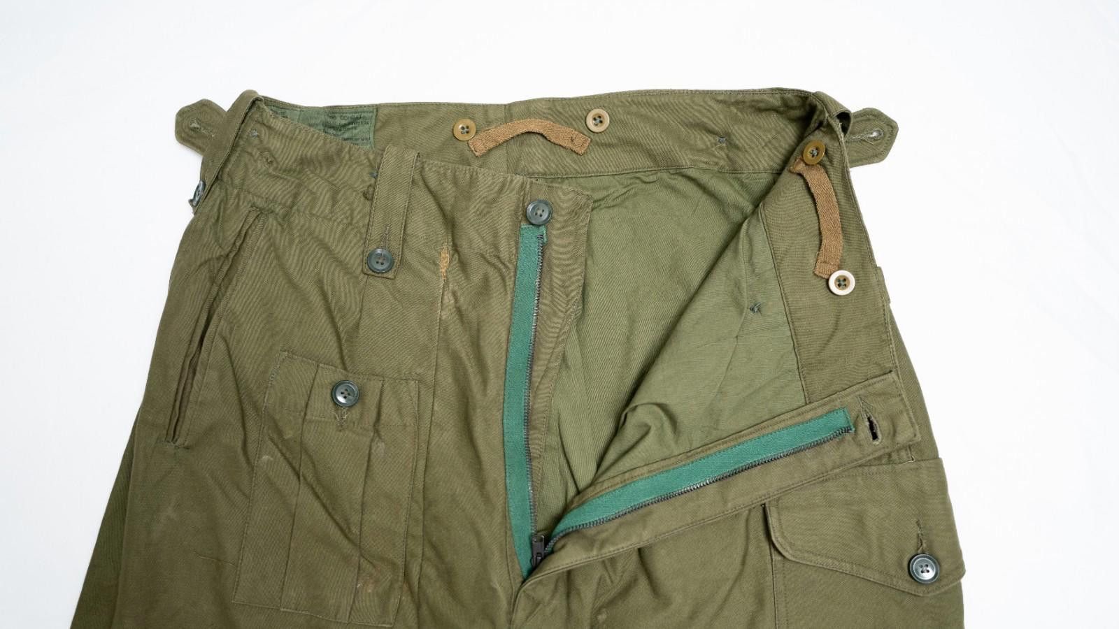 Other Vintage British Army 1960 Pattern Combat Trousers - Repaired Size ONE SIZE - 7 Thumbnail
