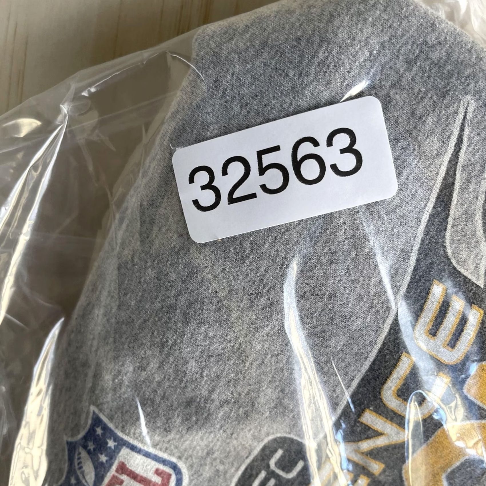 Reebok Pittsburgh Steelers Mens Large Gray NFL Reebok 2008 AFC Champs Shirt Size US L / EU 52-54 / 3 - 7 Thumbnail