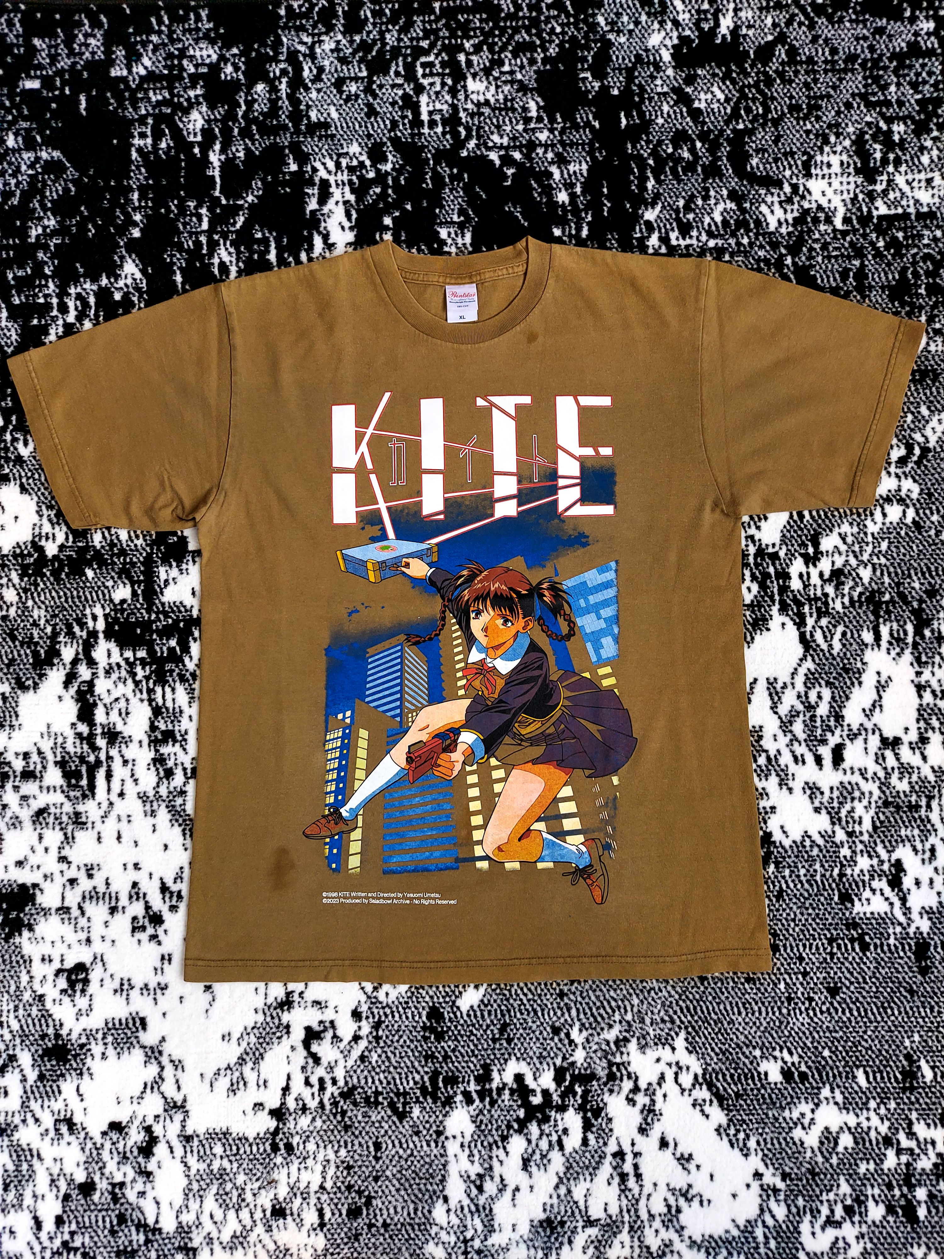 Anime × Japanese Brand 💥Kite Solo Sawa T Shirt Size US XL / EU 56 / 4 - 1 Thumbnail