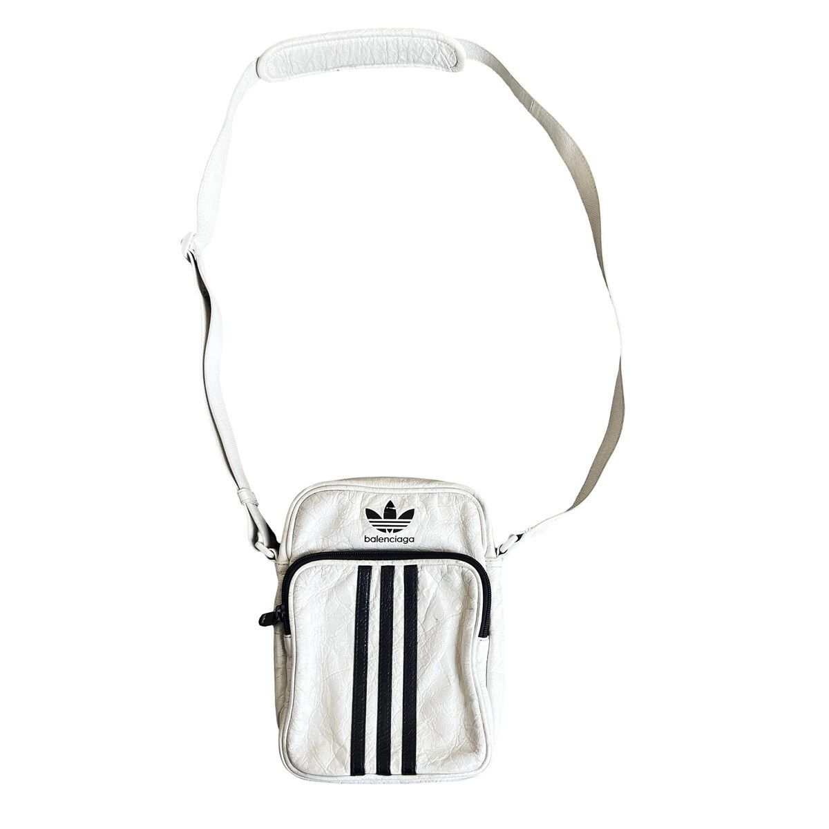 Adidas × Balenciaga BALENCIAGA ADIDAS 2023SS SMALL MESSENGER BAG LAMBSKIN Size ONE SIZE - 2 Thumbnail