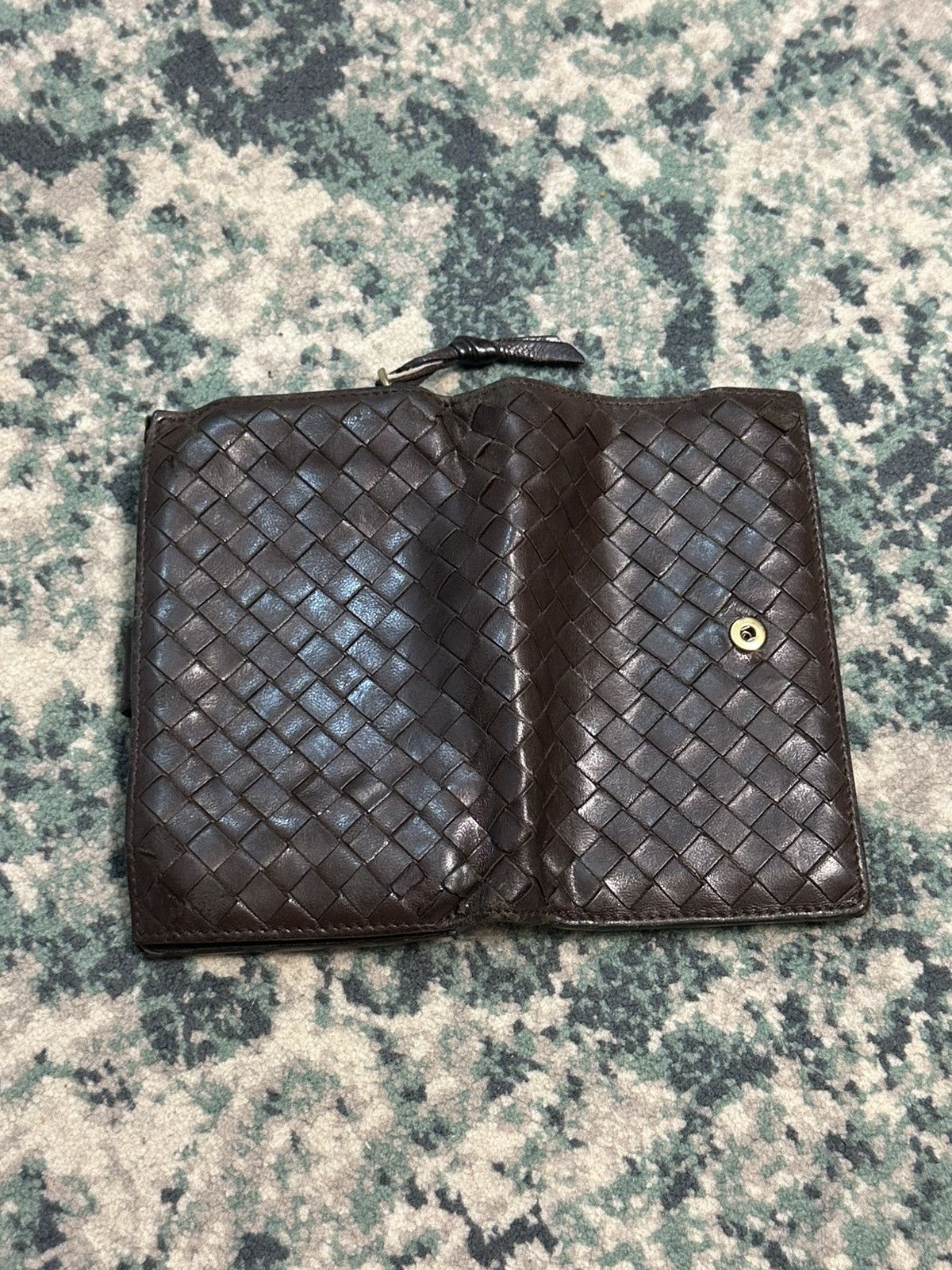 Bottega Veneta Bottega Veneta Intrecciato Brown Leather Zipper Wallet Size ONE SIZE - 12 Thumbnail