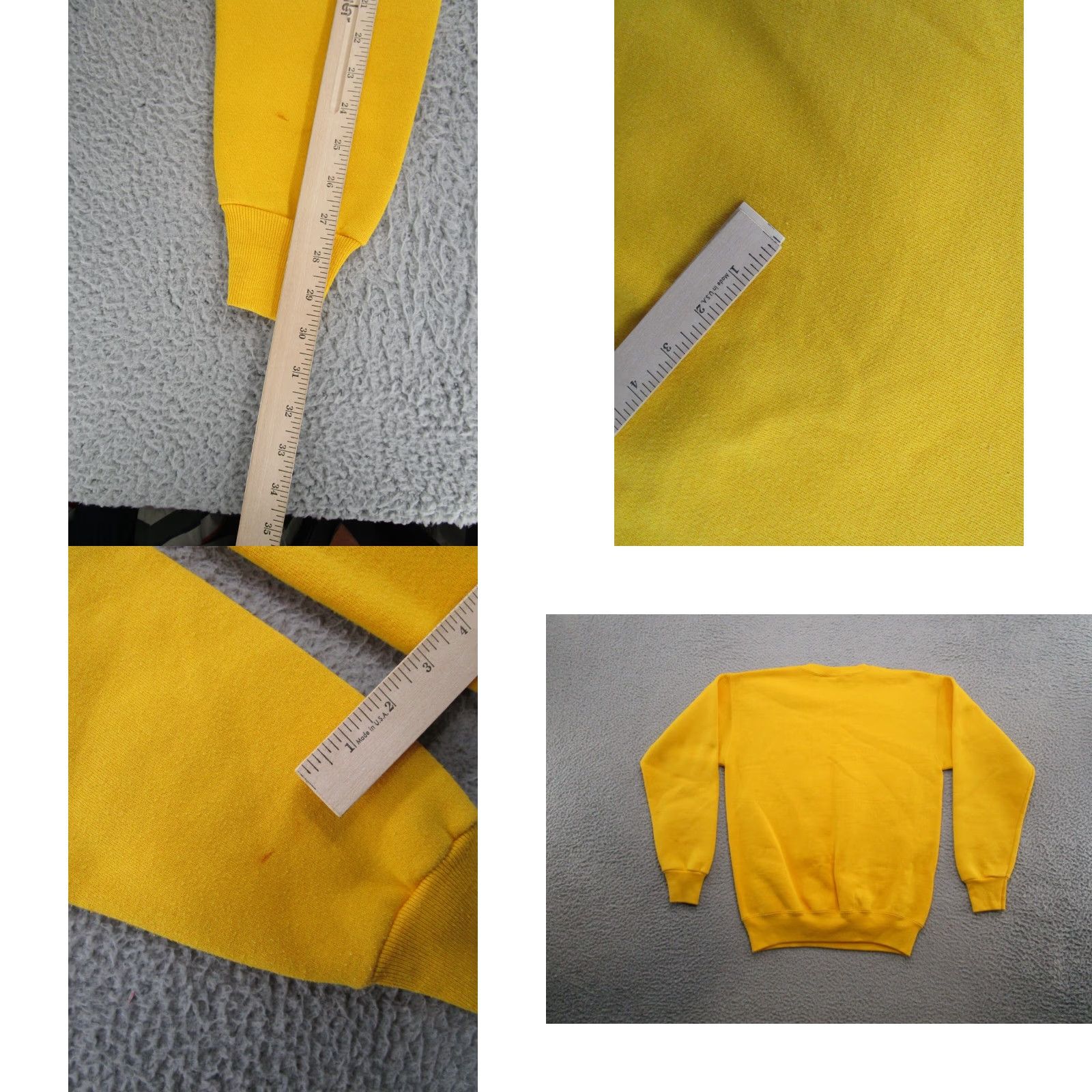 Lee VINTAGE 90s Lee Sweatshirt Pullover Hooded Gold Yellow M Mens Sweatshirt 90s Theme Size US M / EU 48-50 / 2 - 8 Thumbnail