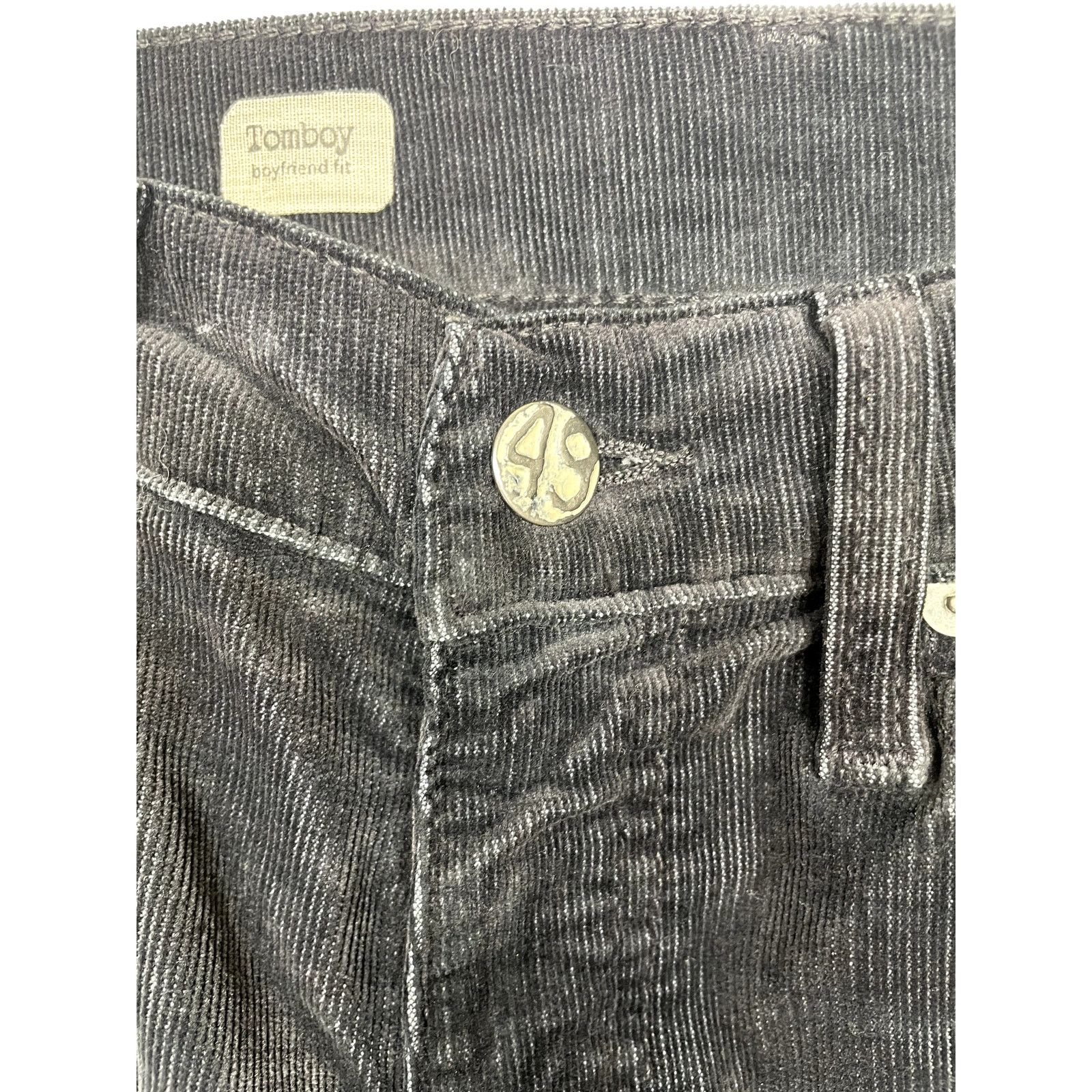 Other Adriano Goldschmied Women’s Size 29R Black Corduroy Jeans Size 29" - 5 Thumbnail