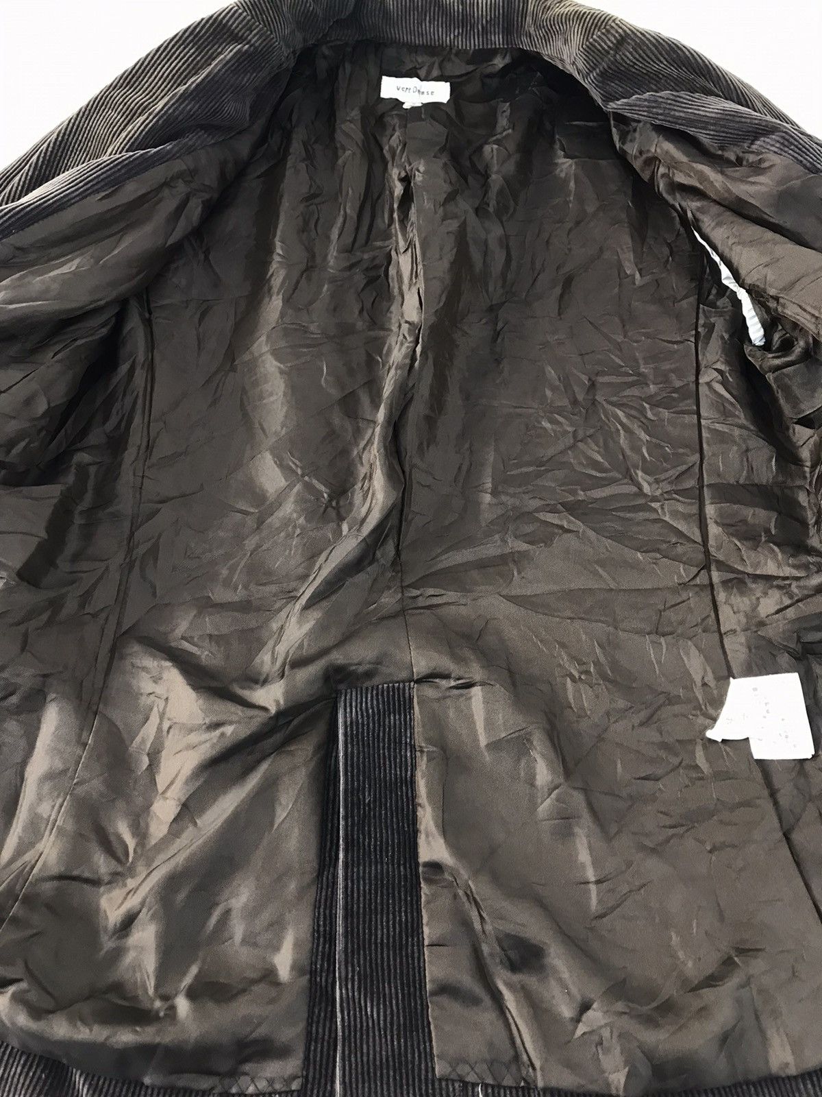 Japanese Brand Vert Dense Jacket Full Button Corduroy Design Size S / US 4 / IT 40 - 5 Thumbnail