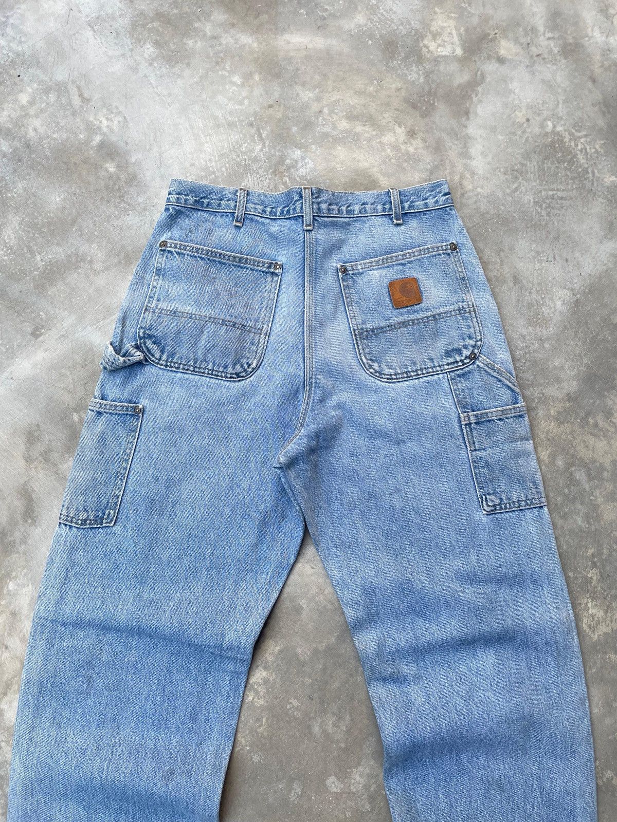 Carhartt Faded Dark Stone Carhartt Doublekne B73-BDST🪡Grunge Size US 32 / EU 48 - 7 Thumbnail