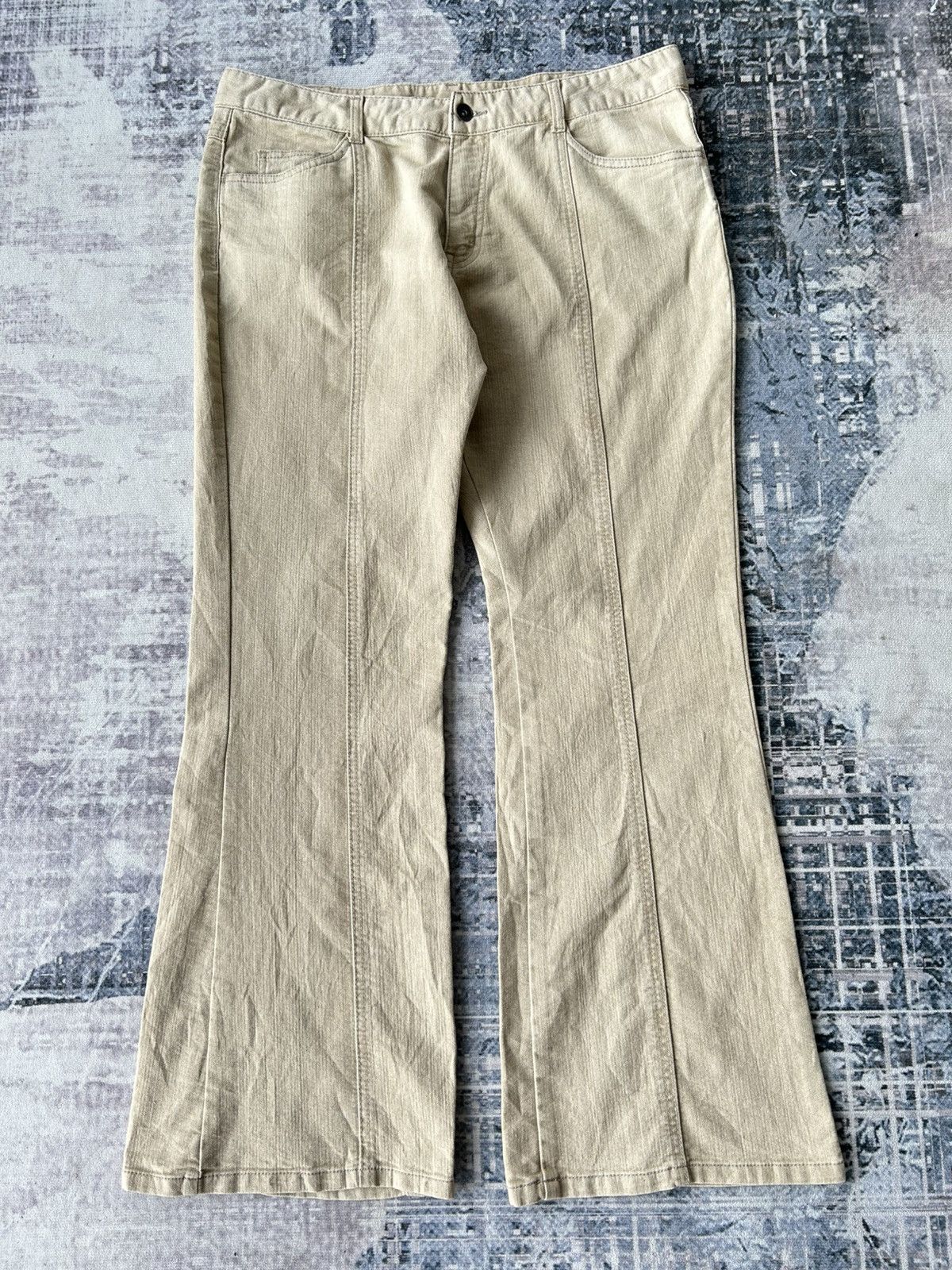 If Six Was Nine Flared Cowboy Styles Pants Size US 34 / EU 50 - 3 Thumbnail