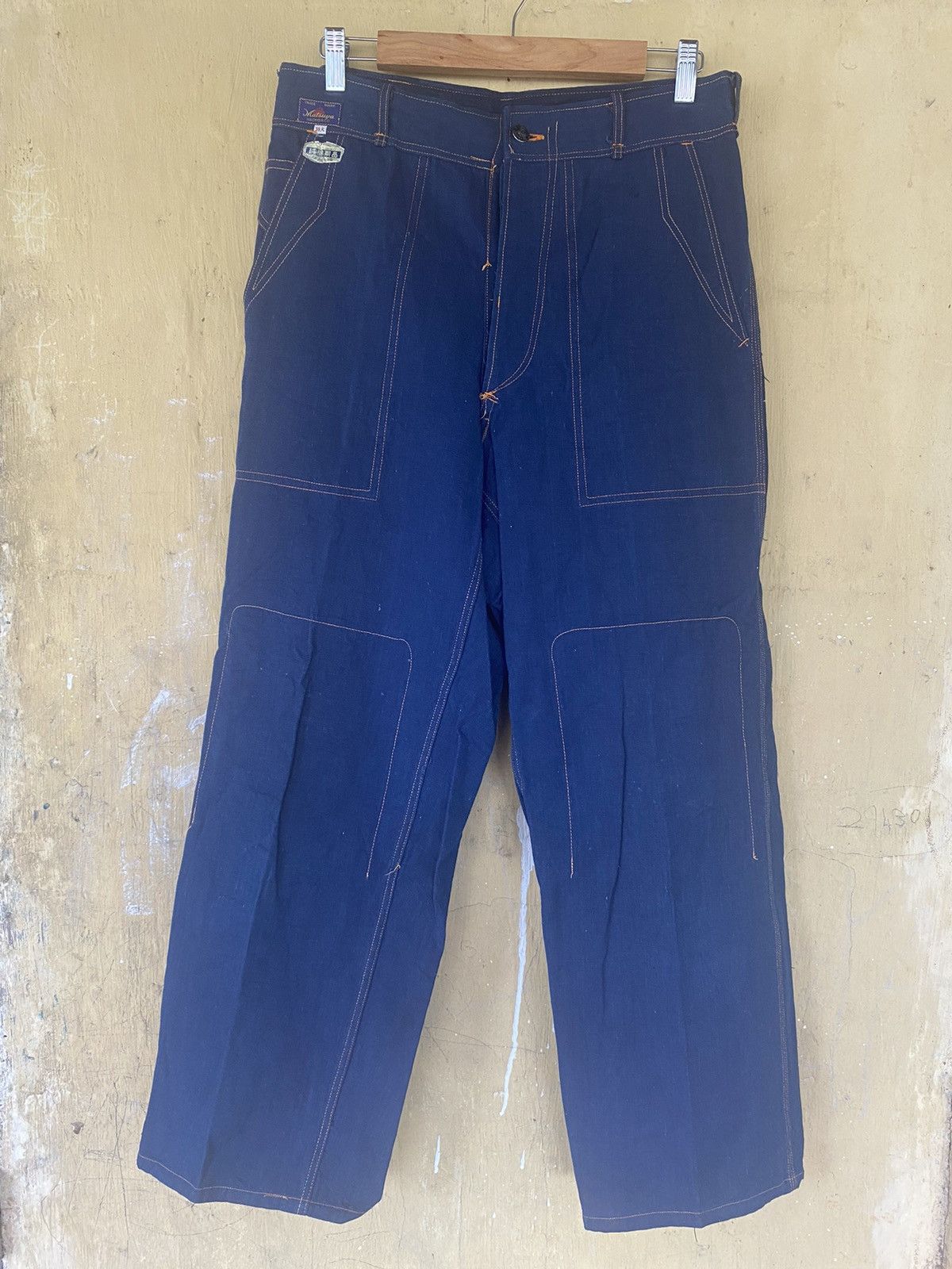 Designer × Japanese Brand Japanese Brand MATSUYA By Machida Denim Jeans Pant Size US 30 / EU 46 - 1 Thumbnail