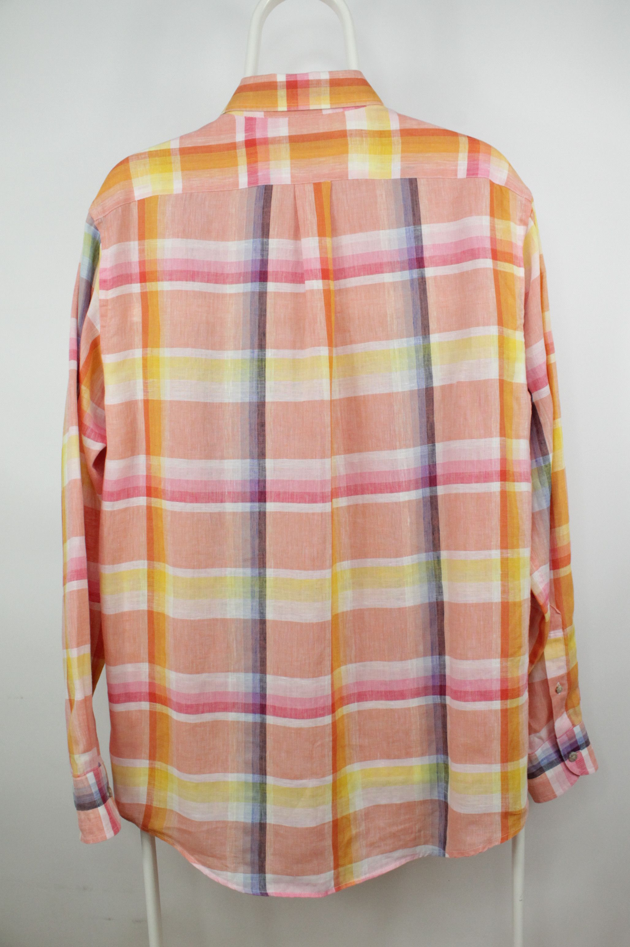 Other AAllard de Megeve Relax Fit Multicolor Linen Shirt Size US M / EU 48-50 / 2 - 9 Thumbnail
