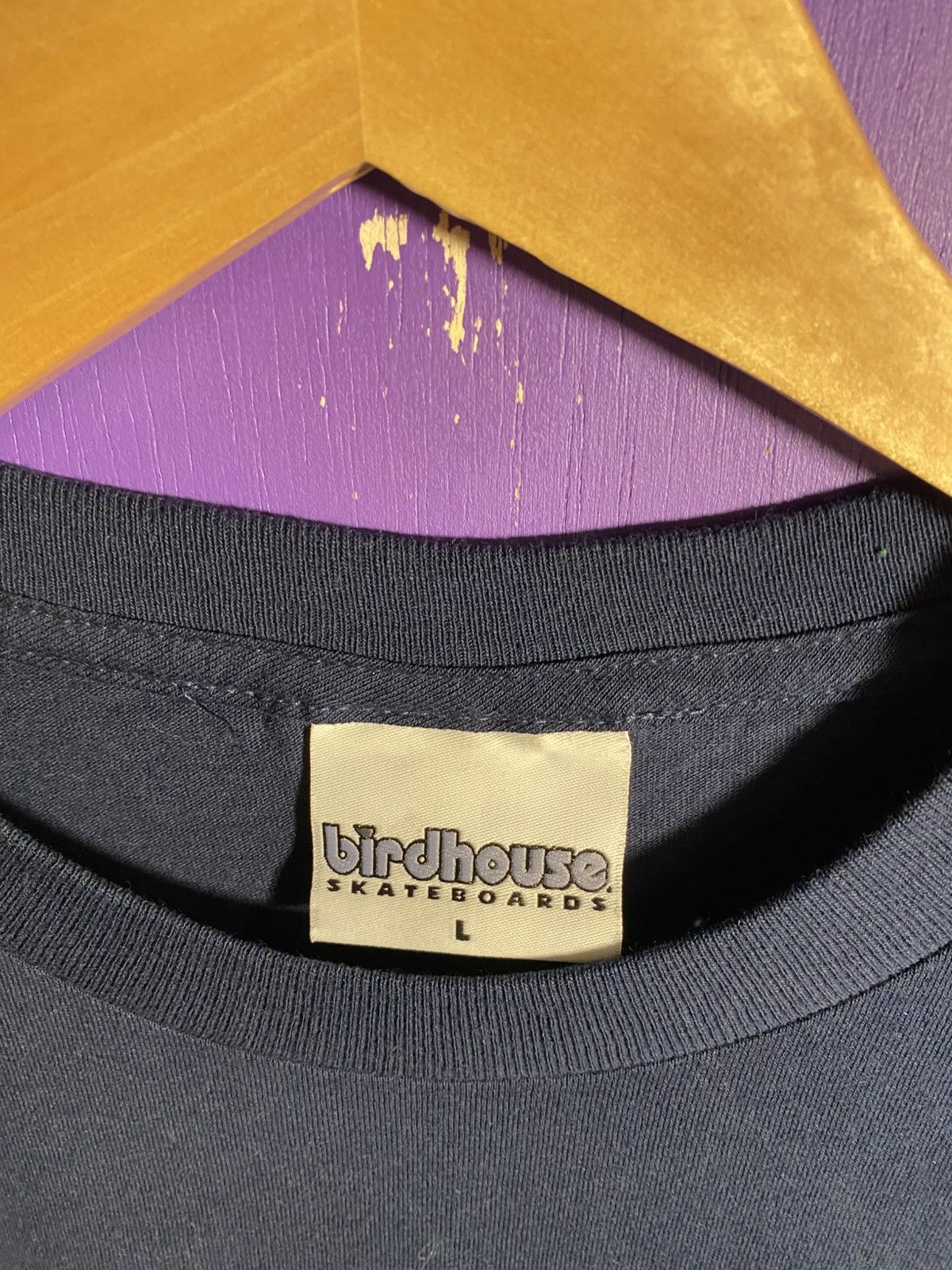 Other Vintage 90s Birdhouse skateboards logo t-shirt Size US L / EU 52-54 / 3 - 4 Thumbnail