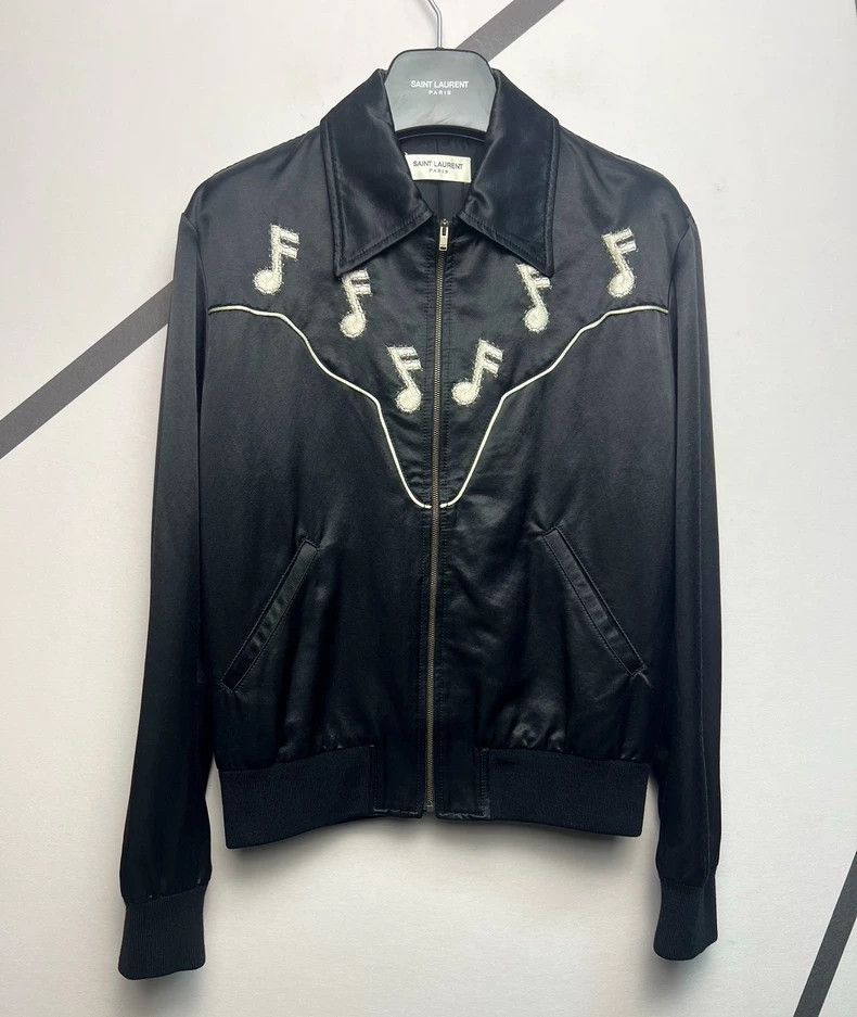 Saint Laurent Music Note Jacket | Grailed
