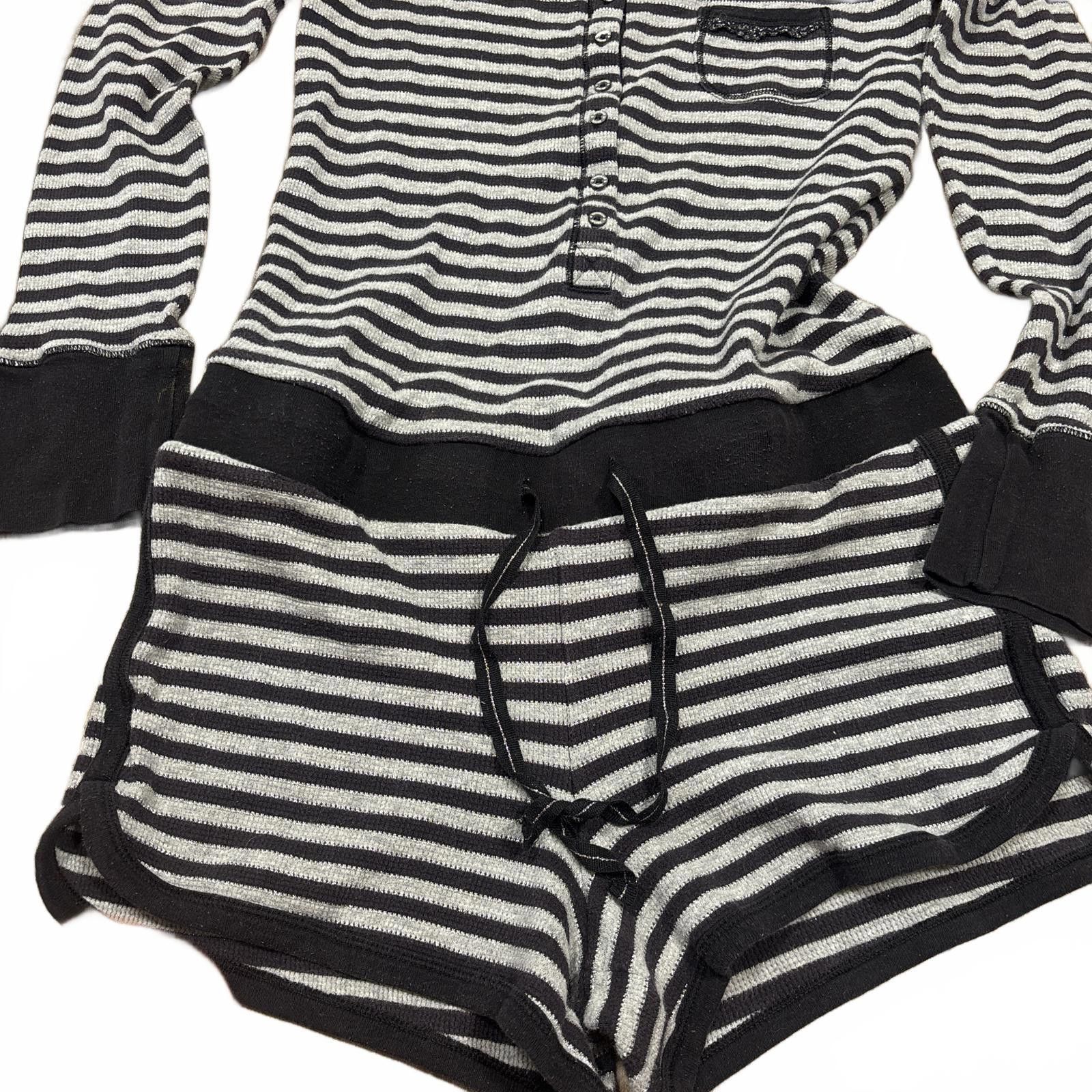 Other y2k striped victoria's secret onesie Size ONE SIZE - 4 Thumbnail