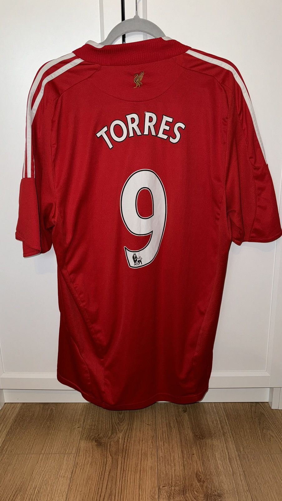 Adidas Adidas Liverpool Torres 9 vintage home jersey 2008-09 rare Size US XL / EU 56 / 4 - 1 Thumbnail