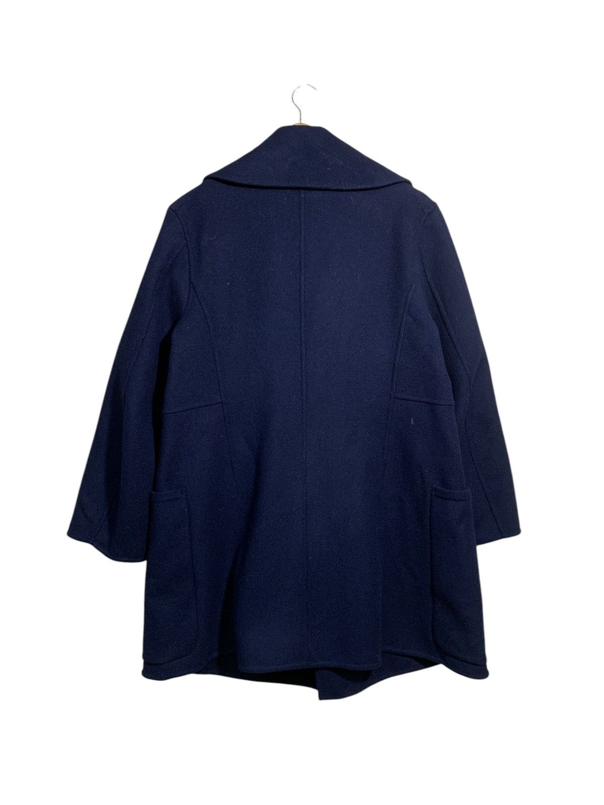 Jil Sander × Uniqlo 🔥+J NAVY WOOL DOUBLE BREAST JACKETS Size L / US 10 / IT 46 - 5 Thumbnail