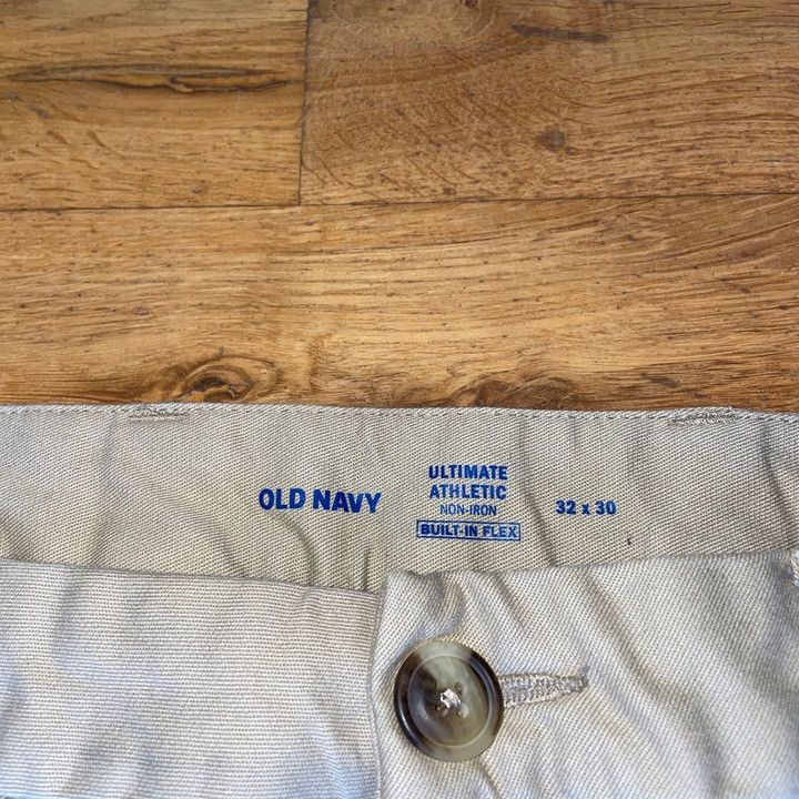 Old Navy × Premium Co. OLD NAVY MEN'S CHINOS PANTS Size W32 L30 Size US 32 / EU 48 - 3 Thumbnail