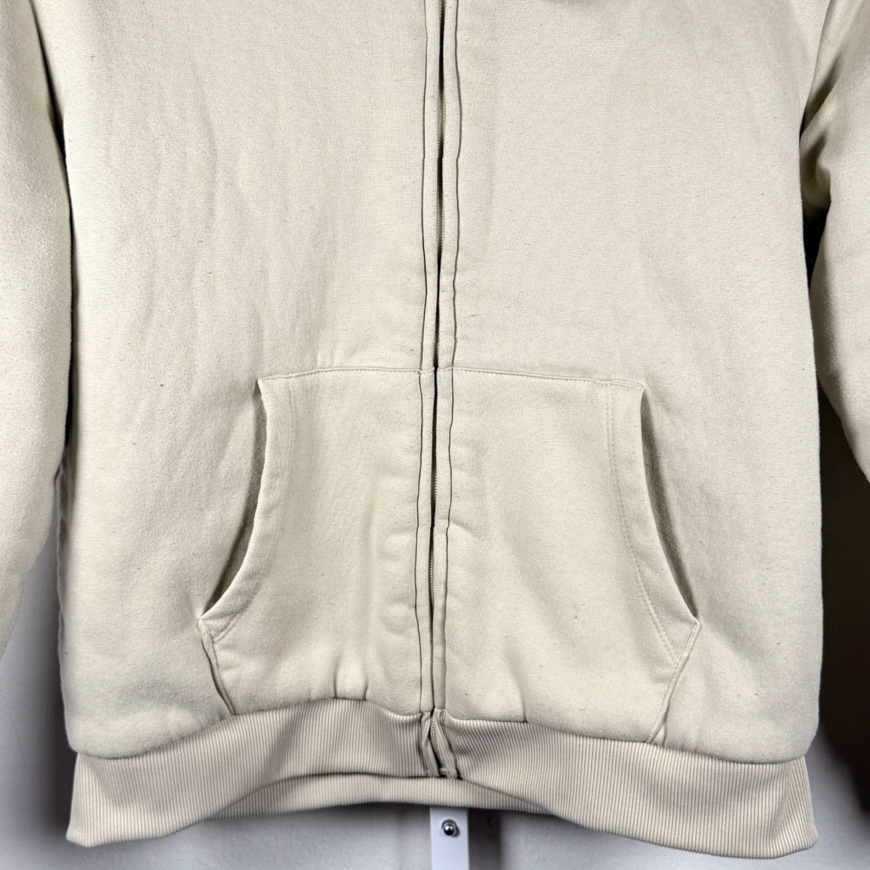 DKNY DKNY Hoodie Women XL Cream Sherpa-Lined Full Zip Winter Pockets Outdoor Y2K - XL Size XL / US 12-14 / IT 48-50 - 5 Thumbnail