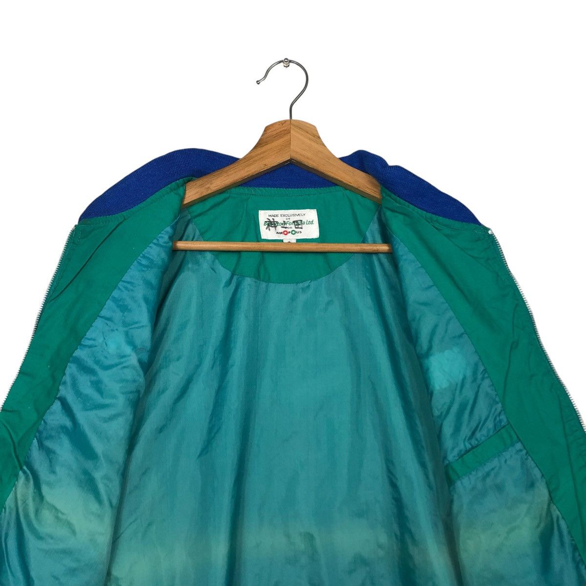 Japanese Brand 🔥VINTAGE BOMBER JACKET BENETTON FORMULA LTD AUTOPOLIS Size US L / EU 52-54 / 3 - 16 Thumbnail