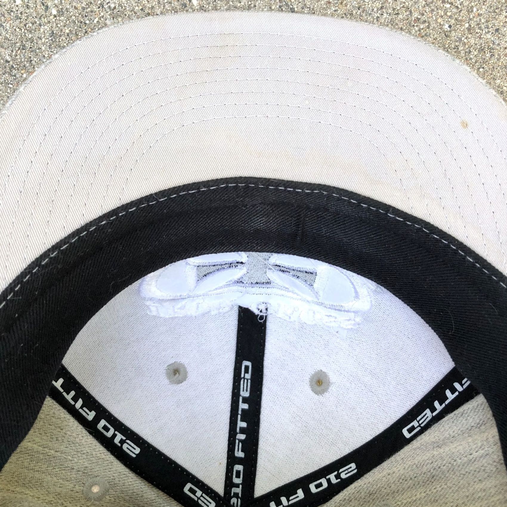 Vintage Iron Cross Surfboards Fitted Hat Men's Wool Blend Cap Wool Blend Gray 7 1/4 Adjustable Baseball Cap Mens Size ONE SIZE - 6 Thumbnail