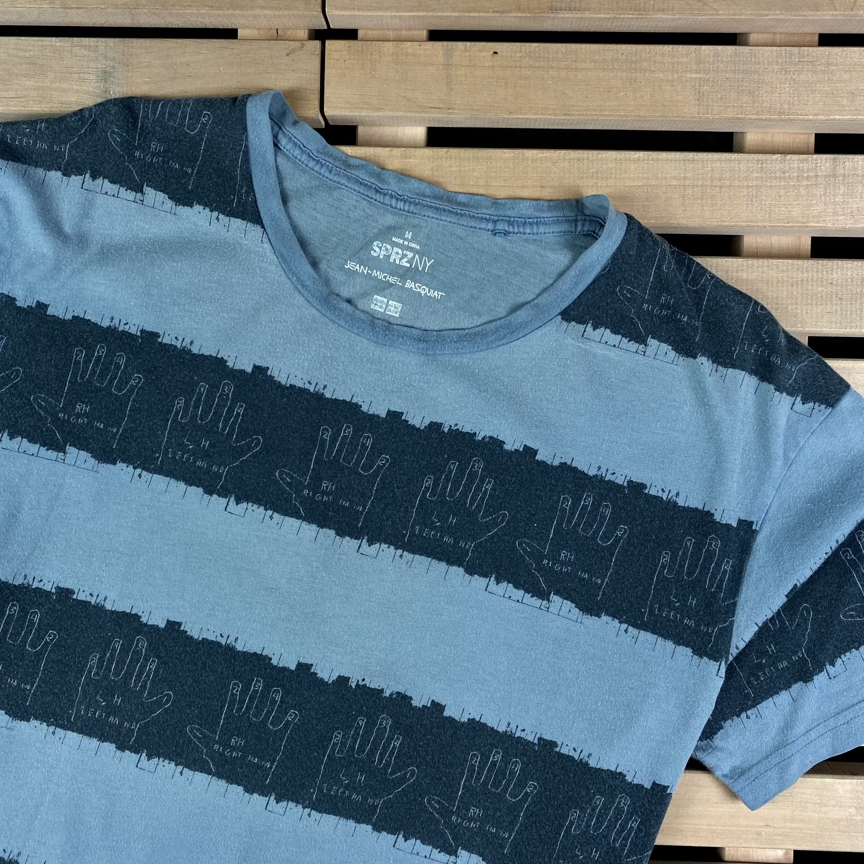 Designer × Jean-Michel Basquiat × Uniqlo Mens T Shirt Jean Michel Basquiat SPRZNY Uniqlo Size M Size US M / EU 48-50 / 2 - 2 Thumbnail