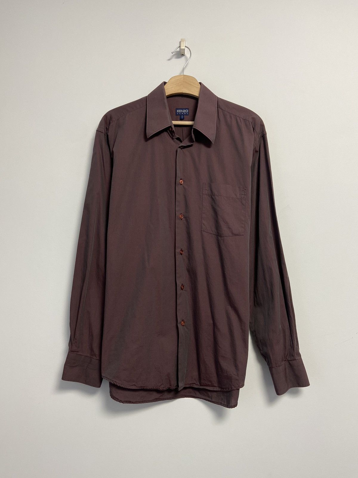 Kenzo Kenzo Button Up Shirt vintage Size US XL / EU 56 / 4 - 1 Thumbnail