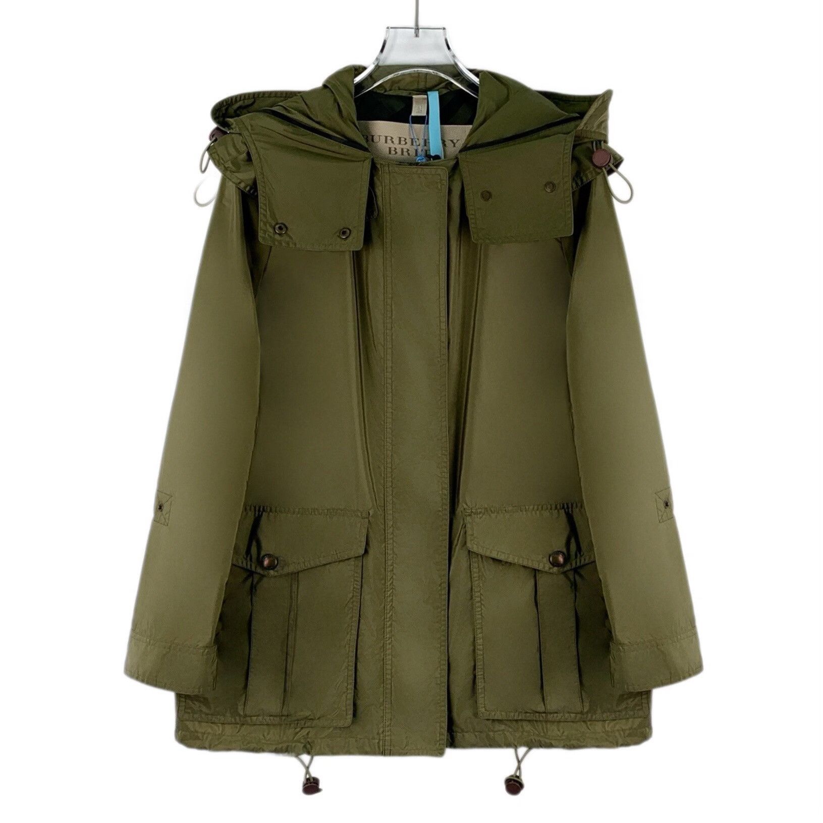 Burberry Burberry Green Jacket 38 Women Size S / US 4 / IT 40 - 1 Thumbnail