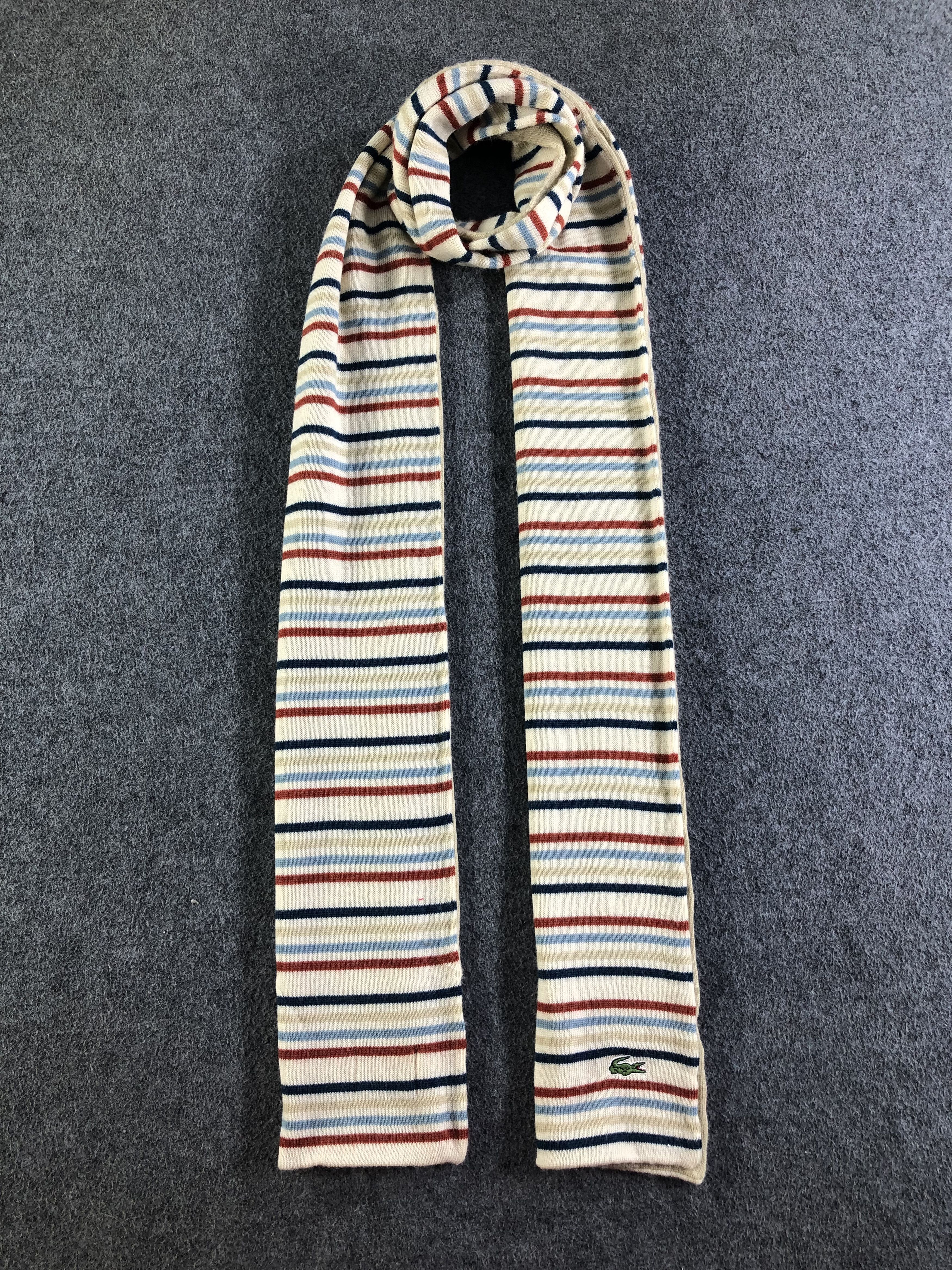 Lacoste Lacoste Wool Scarf / Muffler / Neckwear SS1426 Size ONE SIZE - 1 Thumbnail