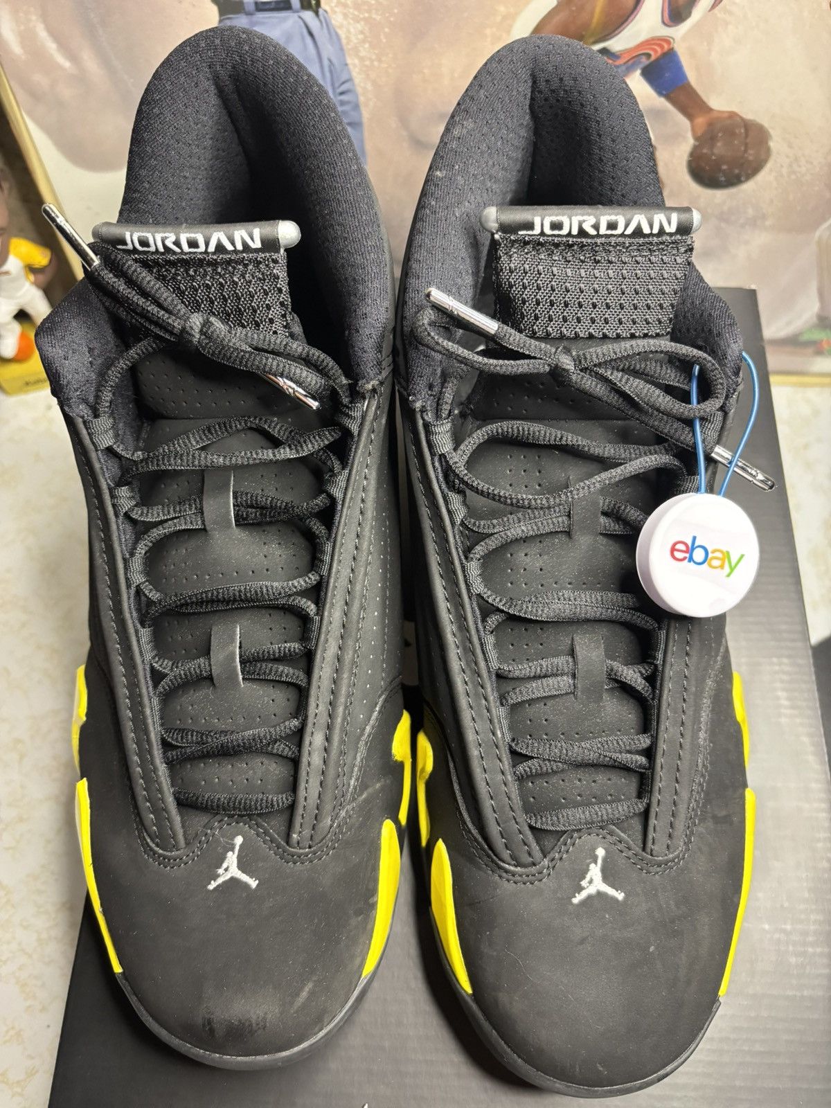 Jordan Brand Jordan Retro 14 ‘thunder’ Size US 12 / EU 45 - 2 Thumbnail