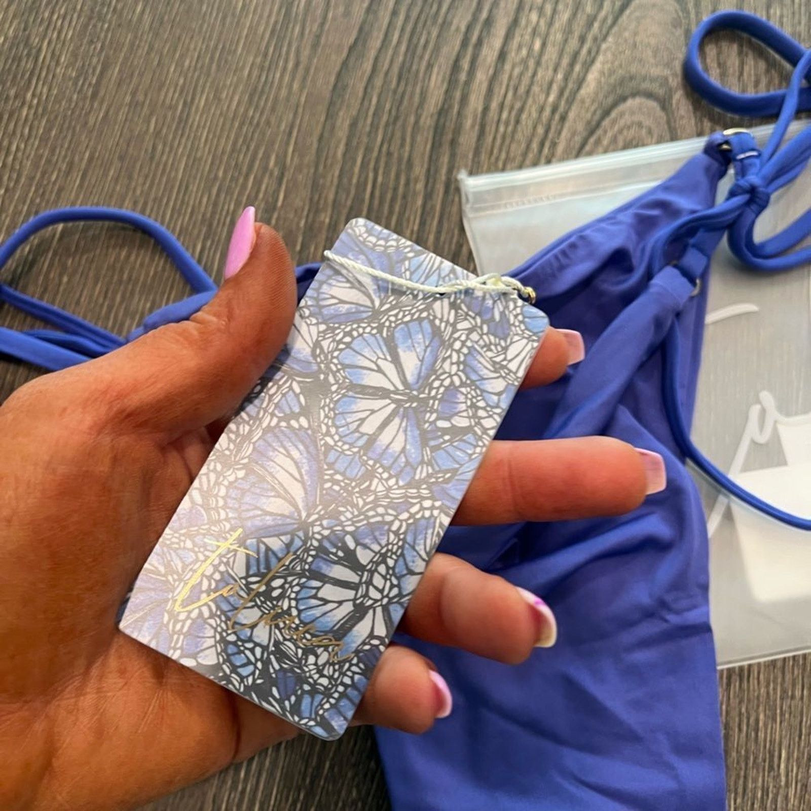 Vintage NWT Toluca Rita Midi Bikini Bottom Hydra Blue Size L Size L / US 10 / IT 46 - 7 Thumbnail