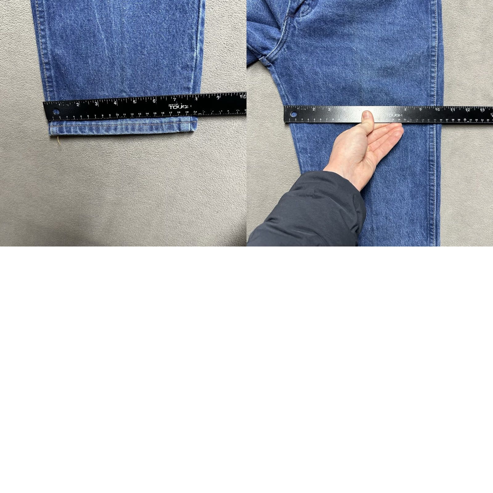 Wrangler Vintage Wrangler Jeans Men 29x34 (28x33) Blue Cowboy Cut Western - Used Condition Size US 29 - 10 Thumbnail