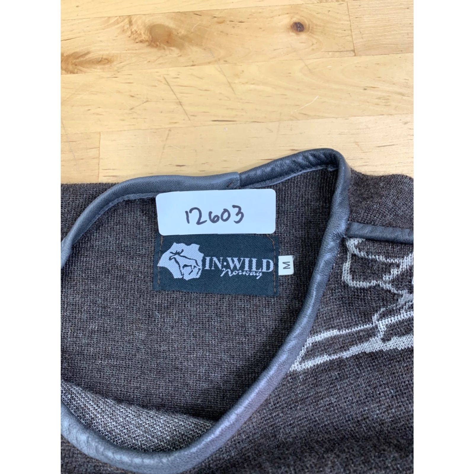 Vintage In Wild Norway Sweater Mens M Brown Wool Pullover Casual Knitted Knit Logo Pullover Winter Fall Skiing Size US M / EU 48-50 / 2 - 2 Thumbnail